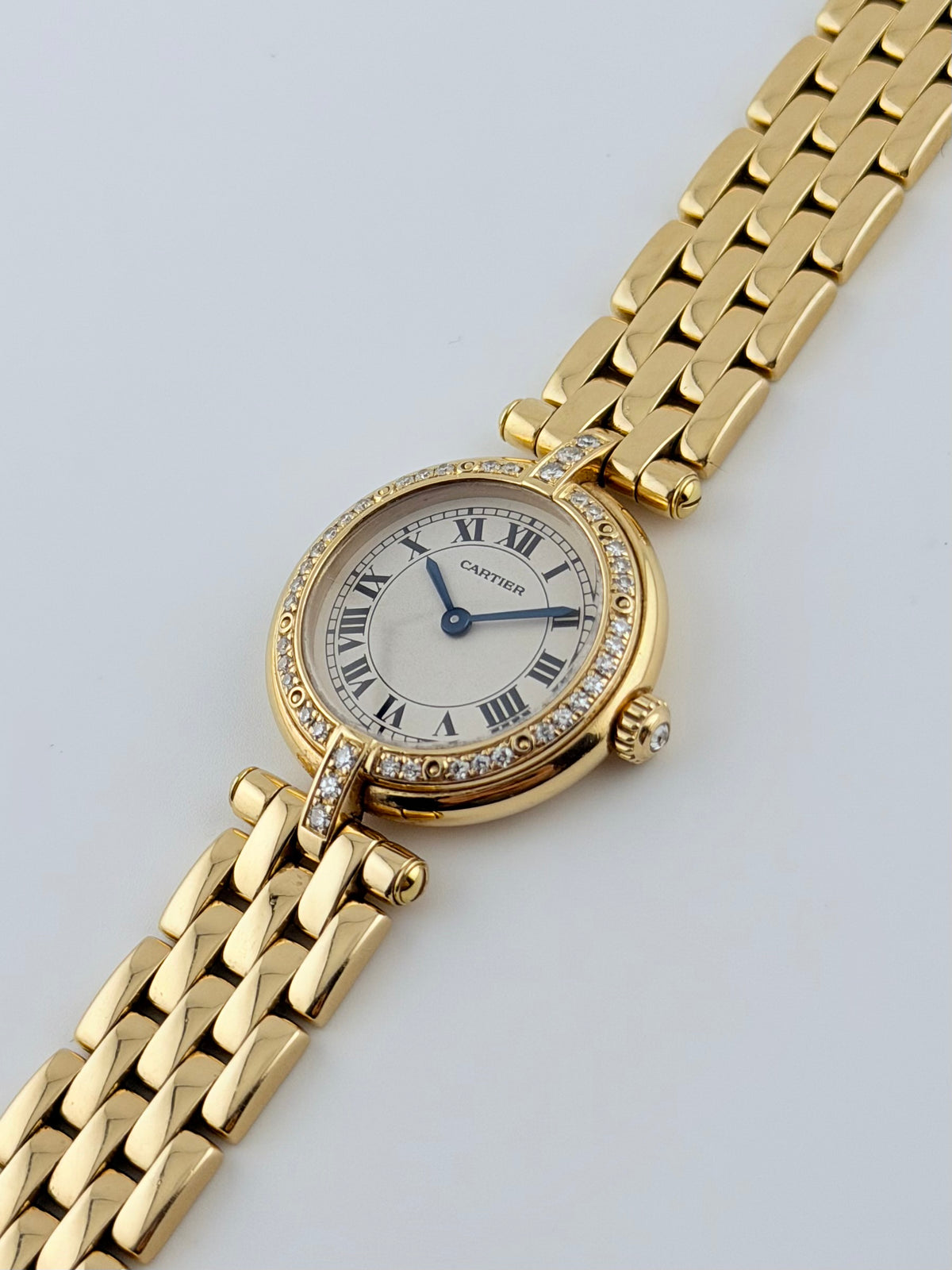 Cartier Panthere Ronde Vendome Diamond rare "Joaillerie" 6692 - Quartz - Ladies - 18ct - Box