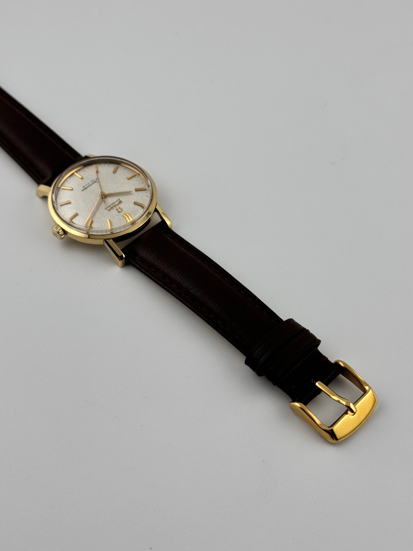 Omega Seamaster De Ville Automatic Linen Dial - 18ct Gold - 165025 SC-62