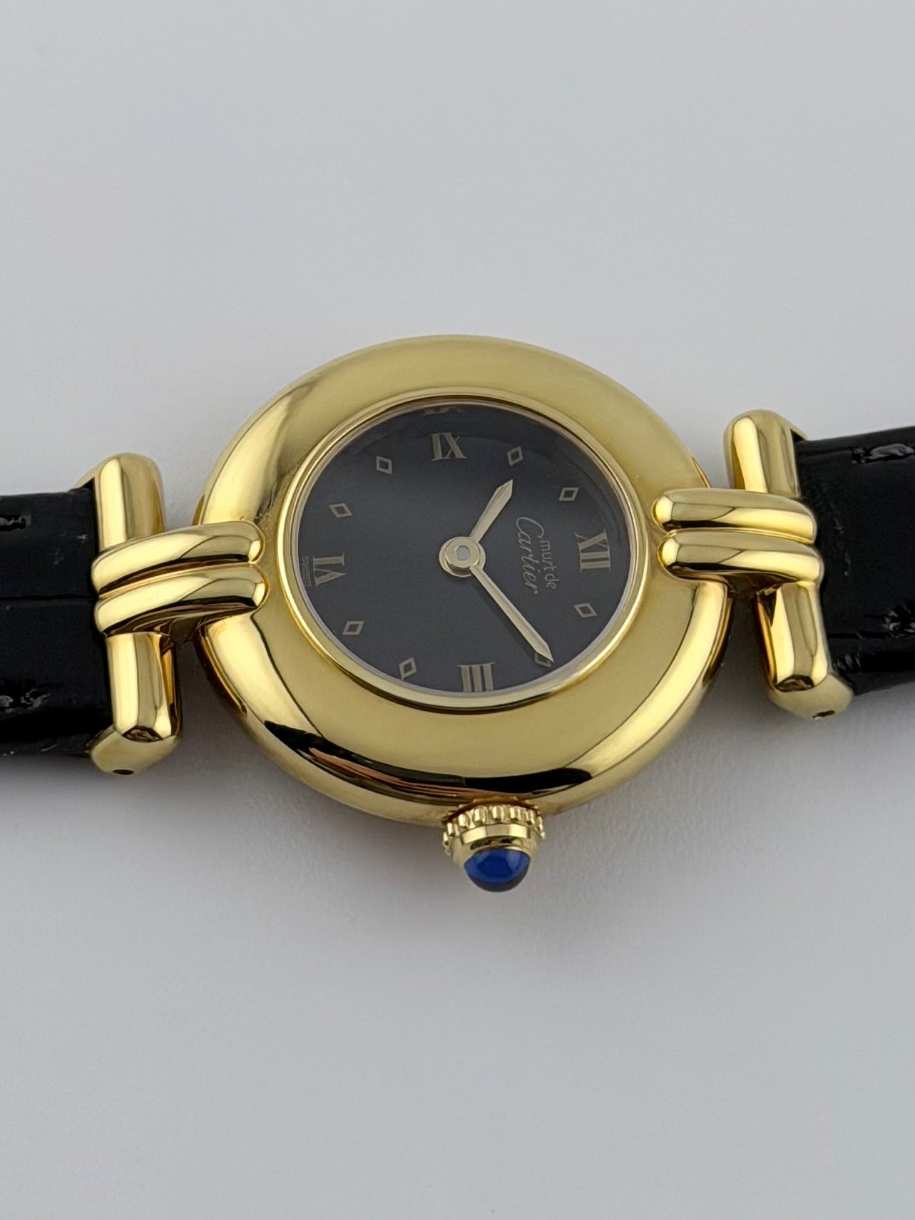 Cartier must de Colisee Quartz - 590002 - Ladies - Onyx Dial