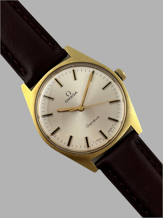 Omega Geneve Manual Wind 135.041 - Box and Papers