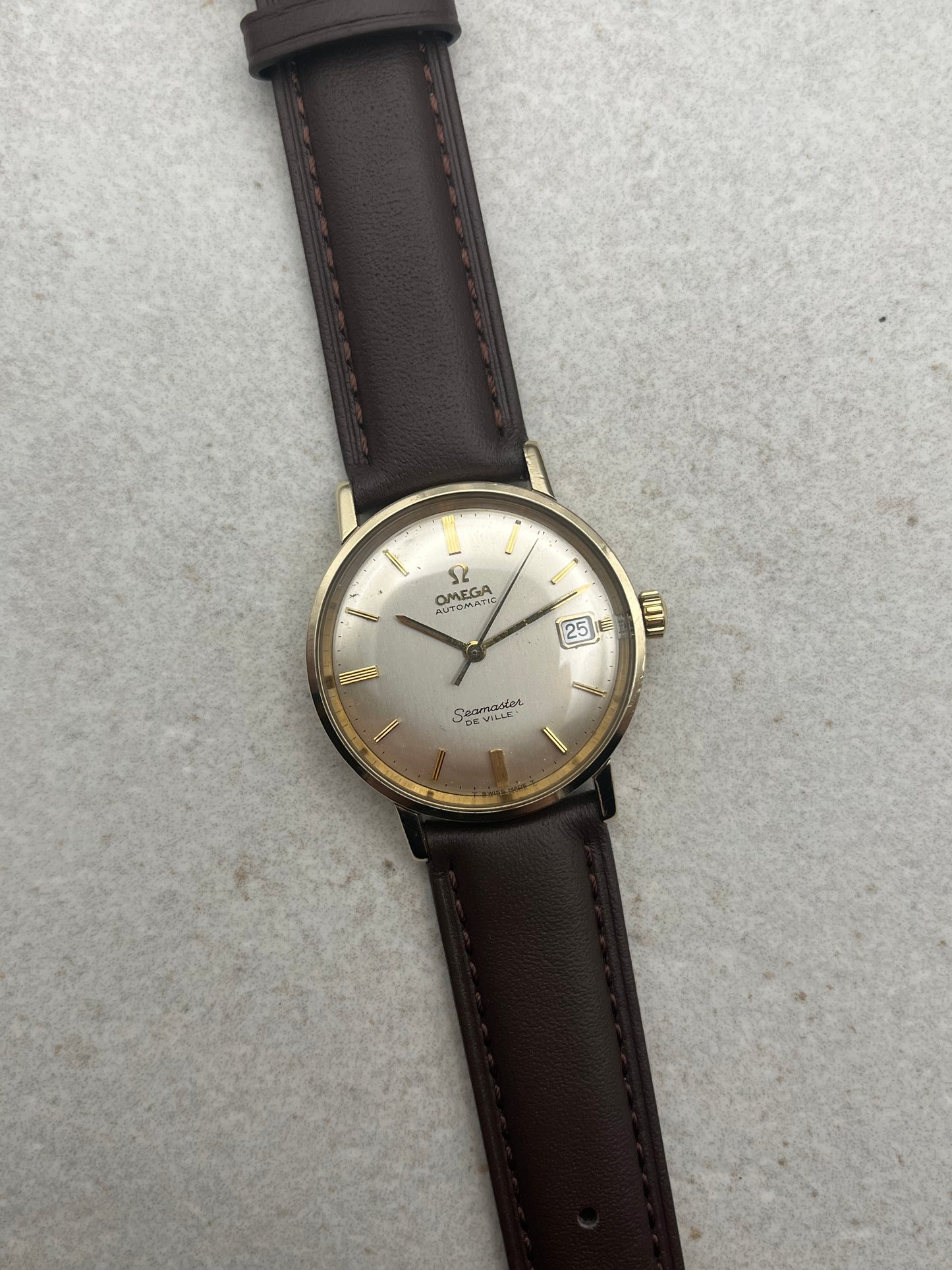 Omega Seamaster DeVille Automatic 9ct Solid Gold 166.020