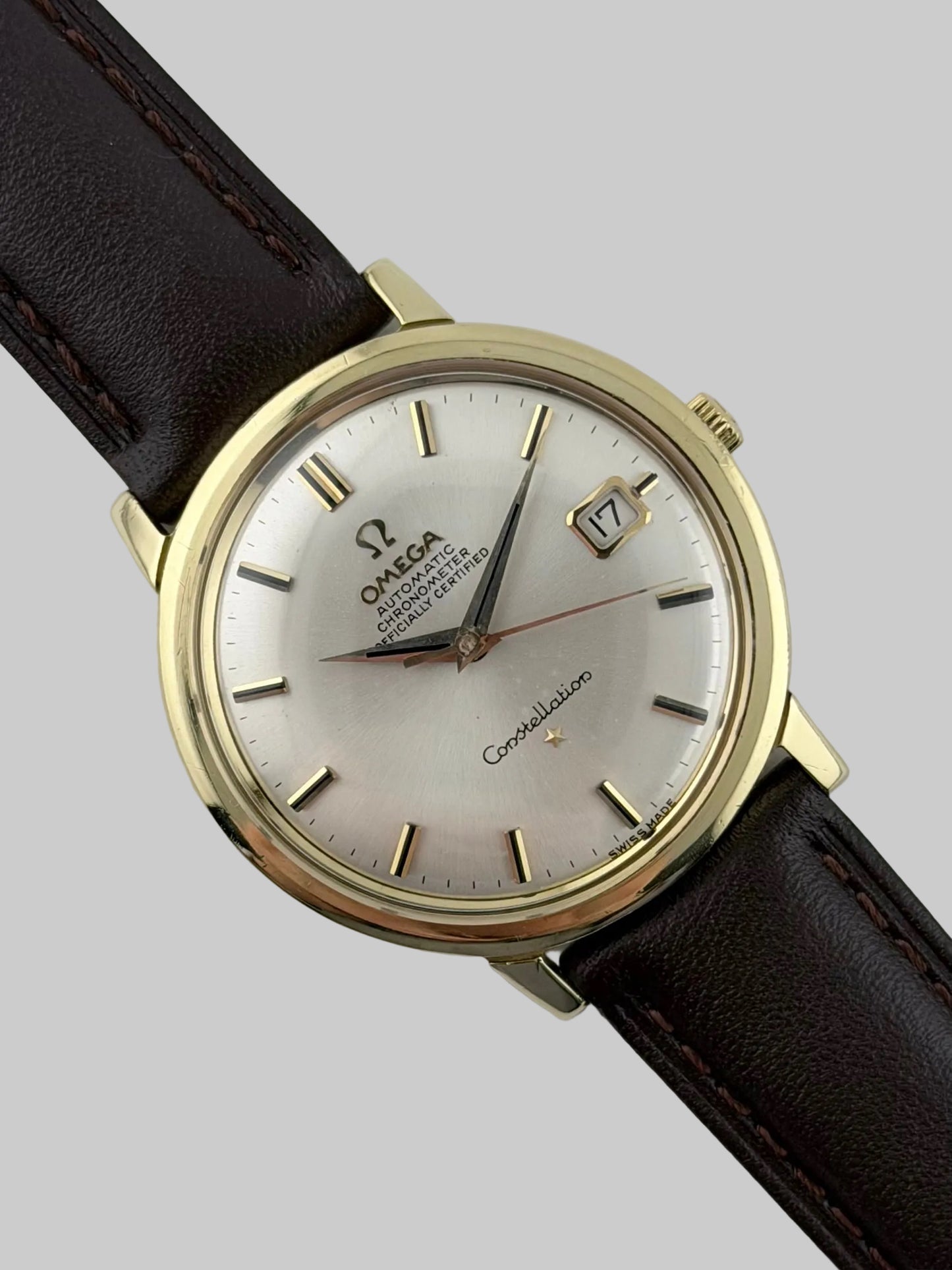 Omega Constellation Chronometer Date 168.500-4 - 18ct Gold
