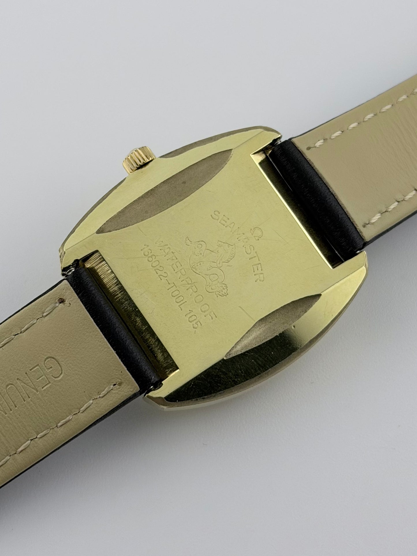 Omega Seamaster Cosmic Rare Crosshair Dial 166.022 Box and Papers