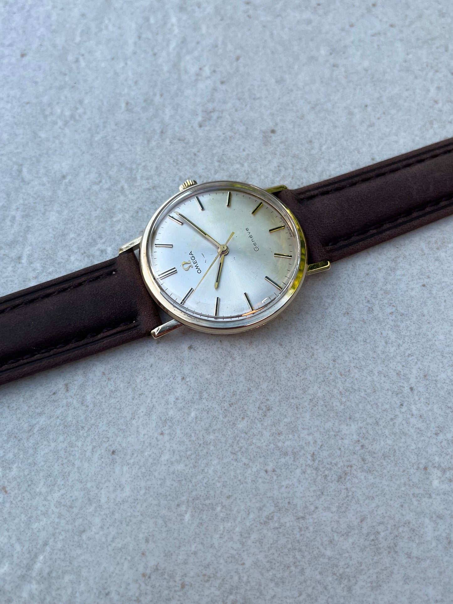 Omega Geneve Manual Wind 9ct Gold 131.25016