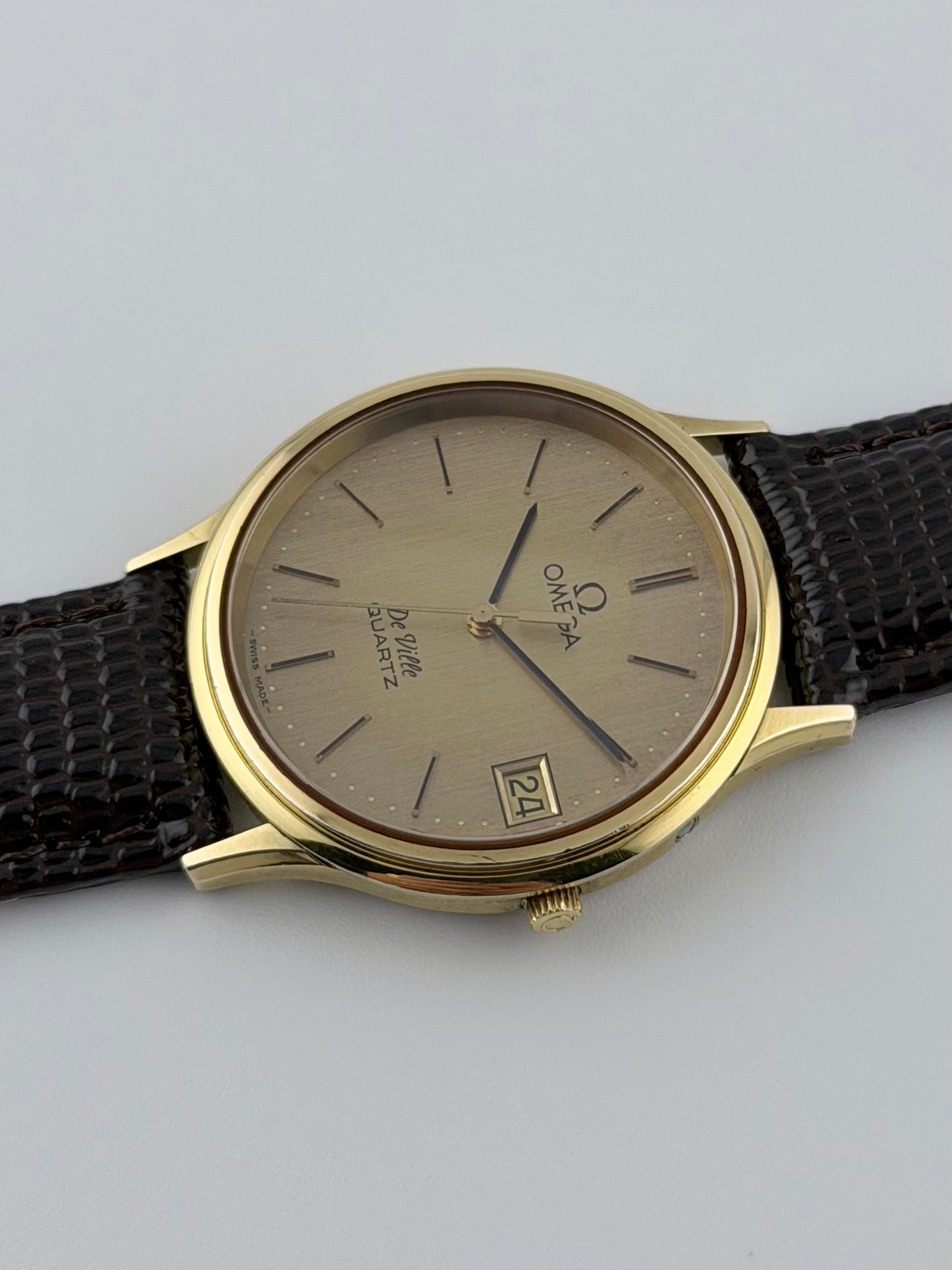 Omega De Ville Quartz Date - 196.0160