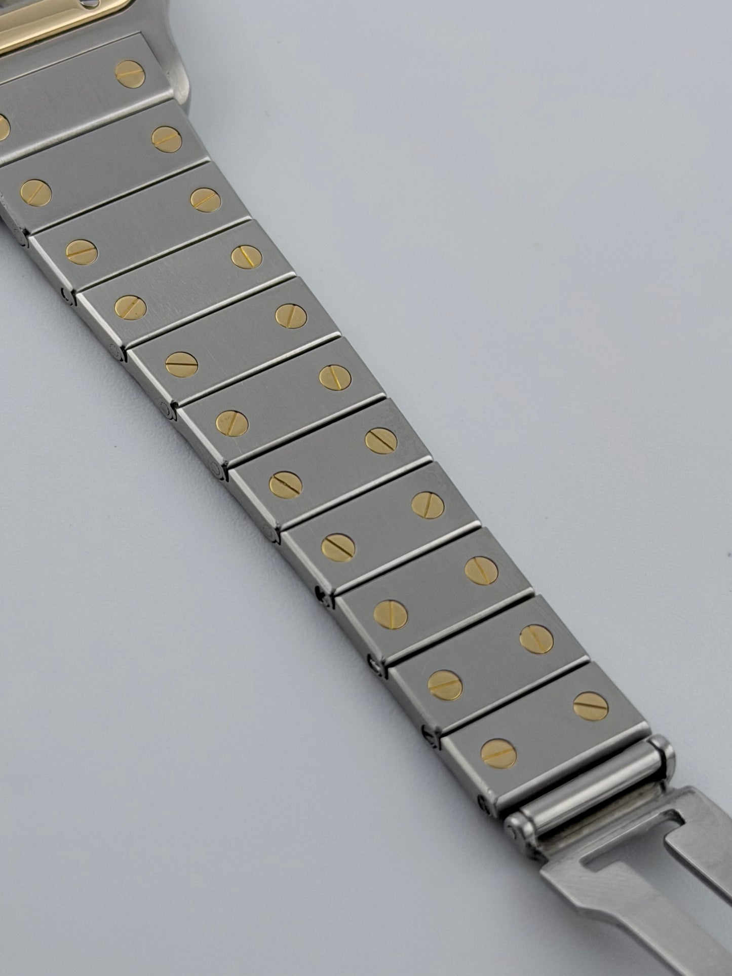 Cartier Santos Galbée Quartz Date – 187901 – Bi-Metal