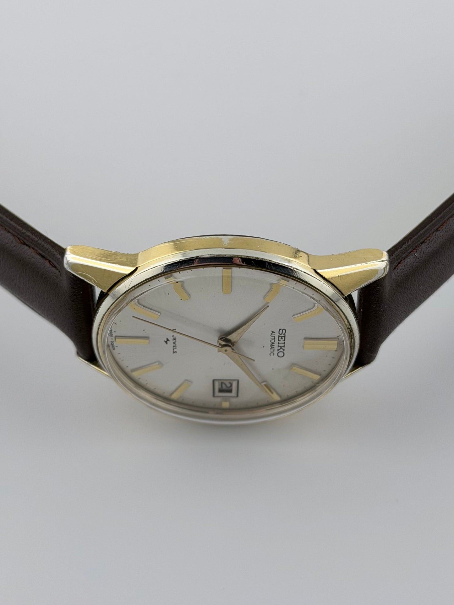 Seiko Automatic Date 17j 7005-2000 - Sunburst Dial