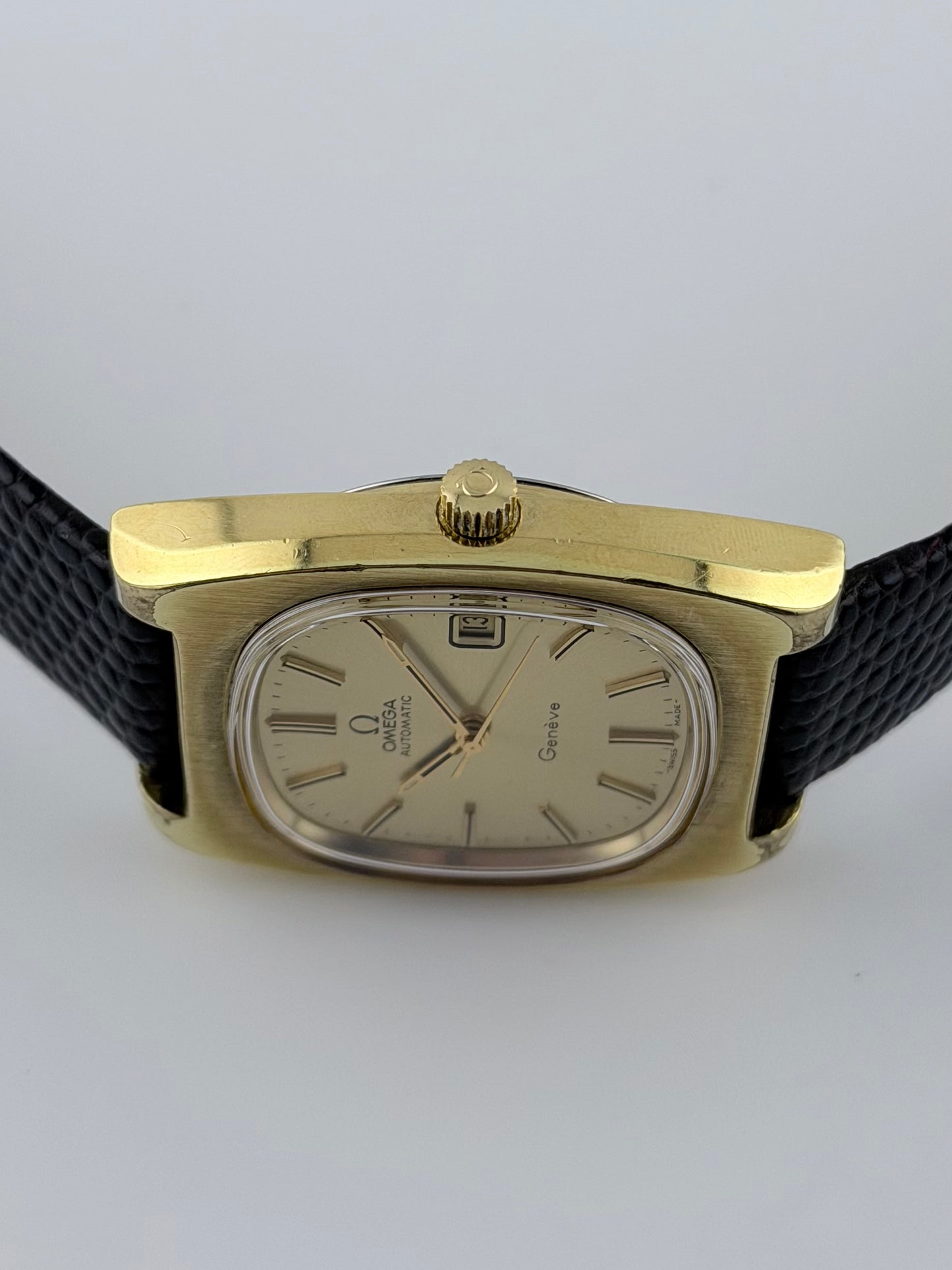 Omega Geneve Automatic Date TV Dial 166.0190