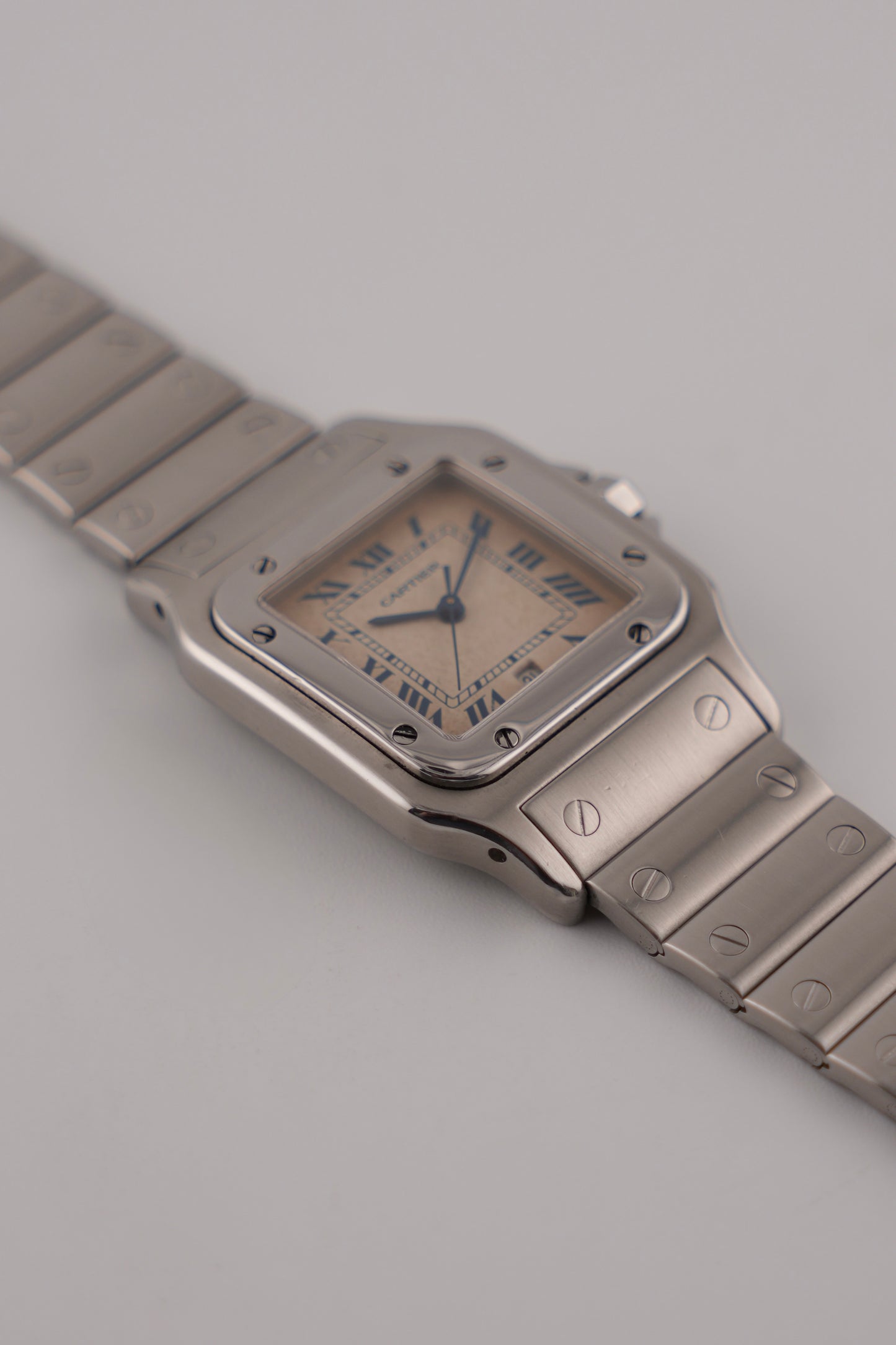 Cartier Santos Galbee Date Quartz - 987901