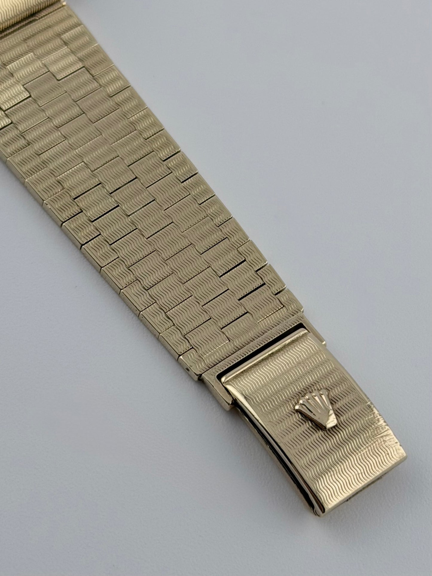 Rolex Air King Automatic - 5500 - Solid 9ct Gold - Ultra Rare Gold Brick Bracelet