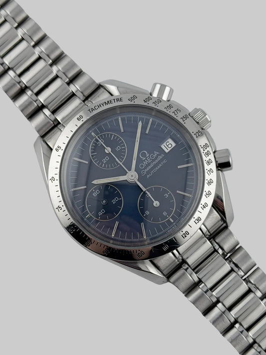 Omega Speedmaster Automatic Chronograph Date - 175.0043 Blue Sunburst Dial