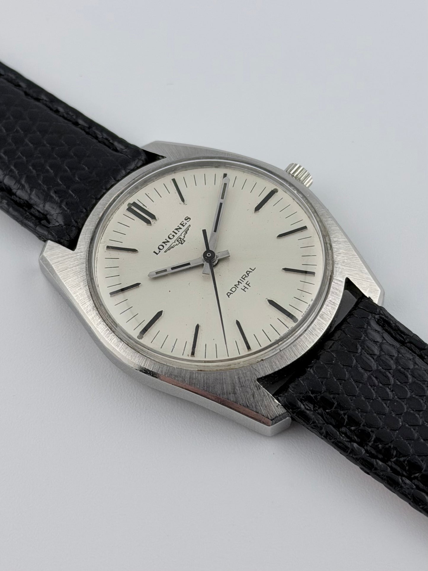 Longines Admiral HF Manual Wind - Sunburst Dial