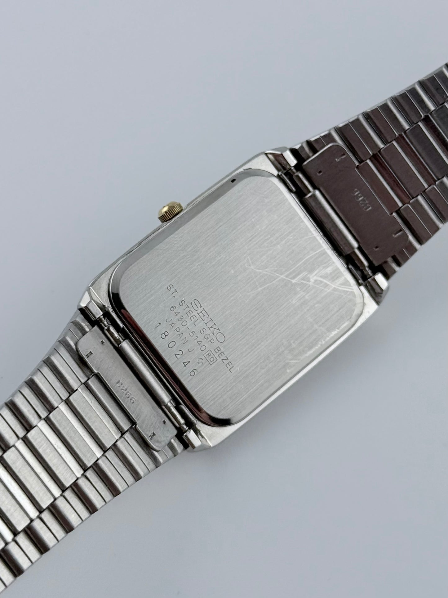 Seiko Tank Quartz 6430-5140