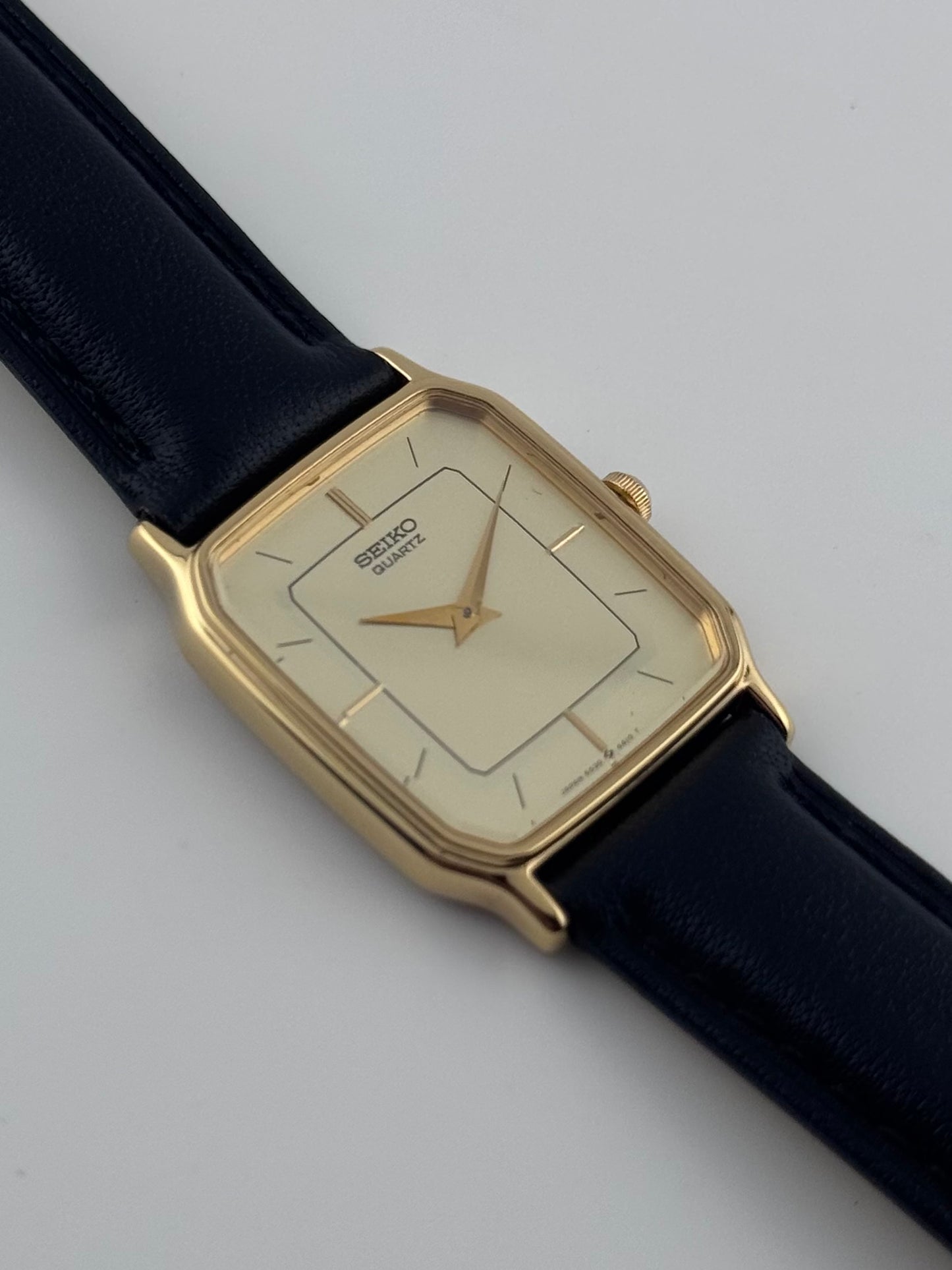 Rare Seiko Tank Quartz Sample - 6530-5770