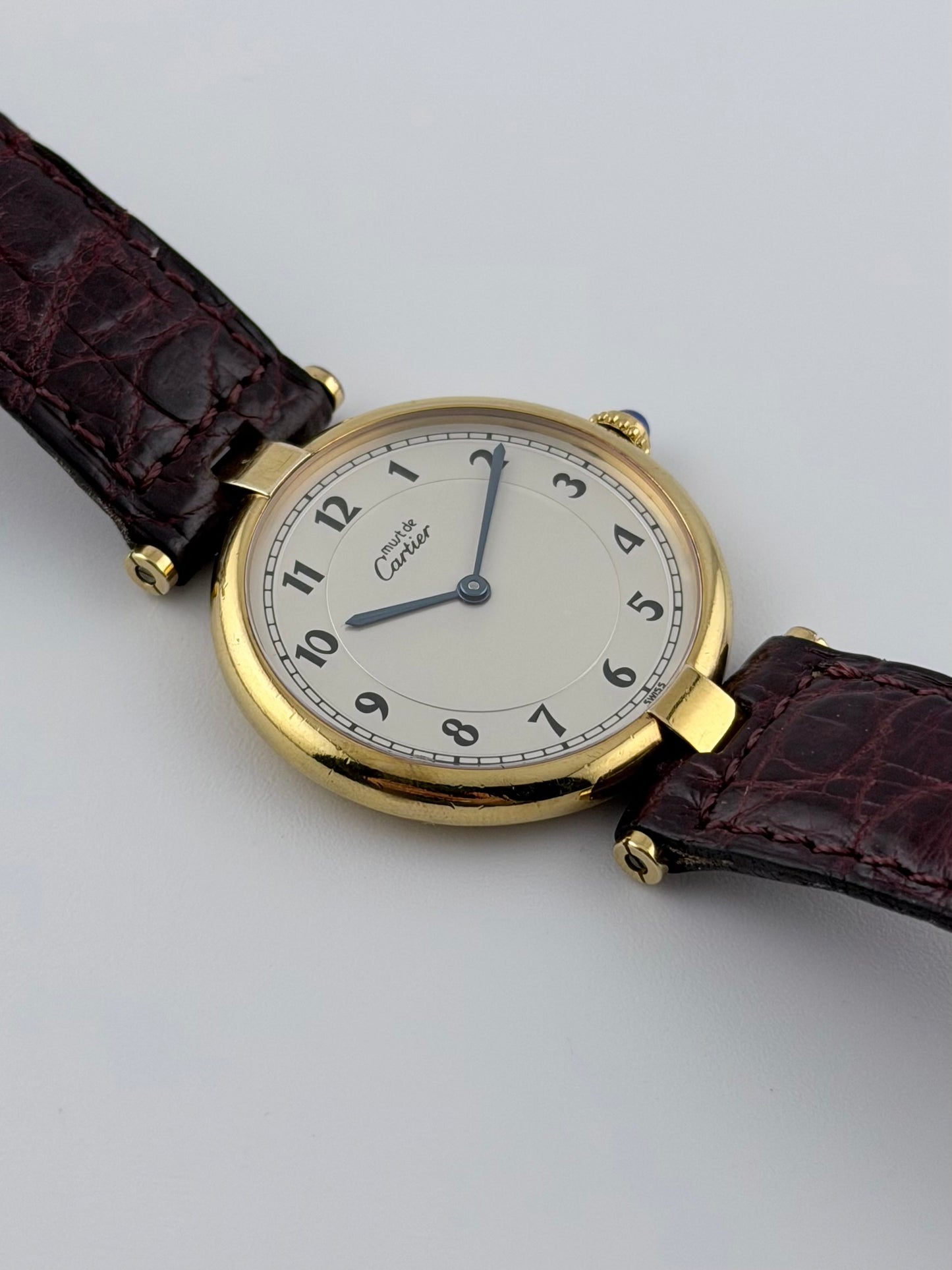 Cartier must de Vendome Quartz - 590003 - Arabic Numerals