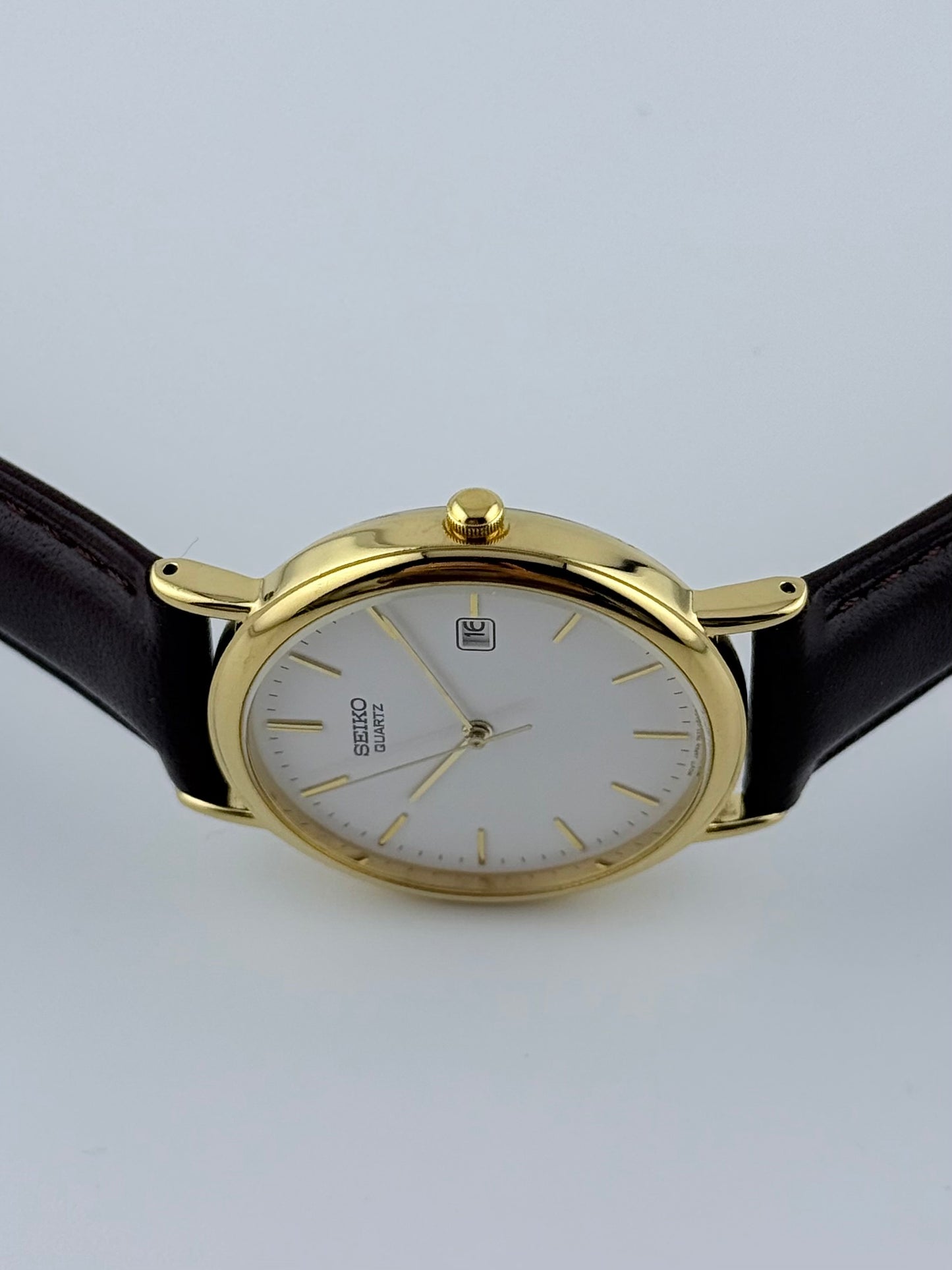 Seiko Quartz Date Dress Watch - 7N22-8A00