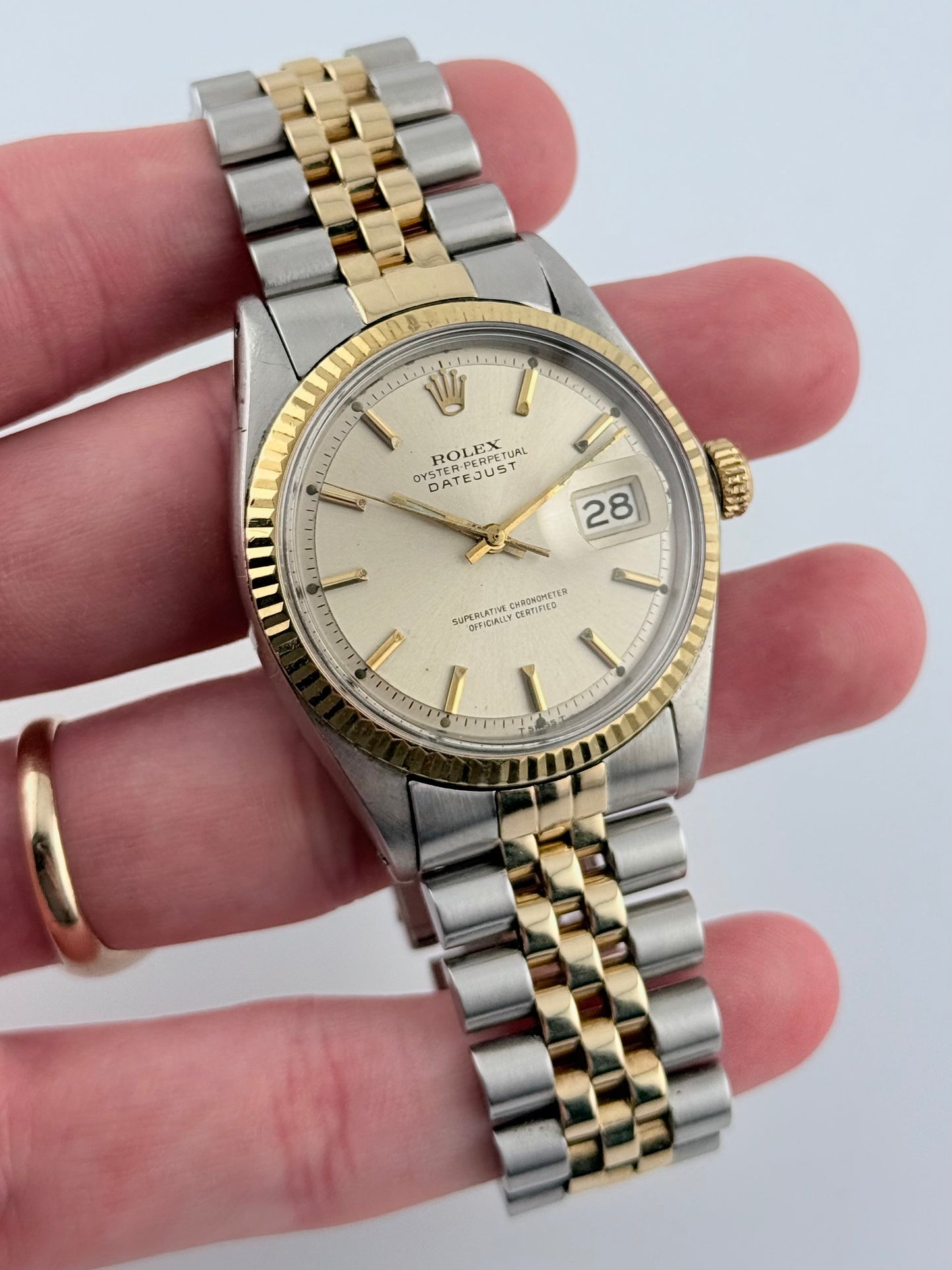 Rolex Datejust Oyster Perpetual - Two-Tone - 1601