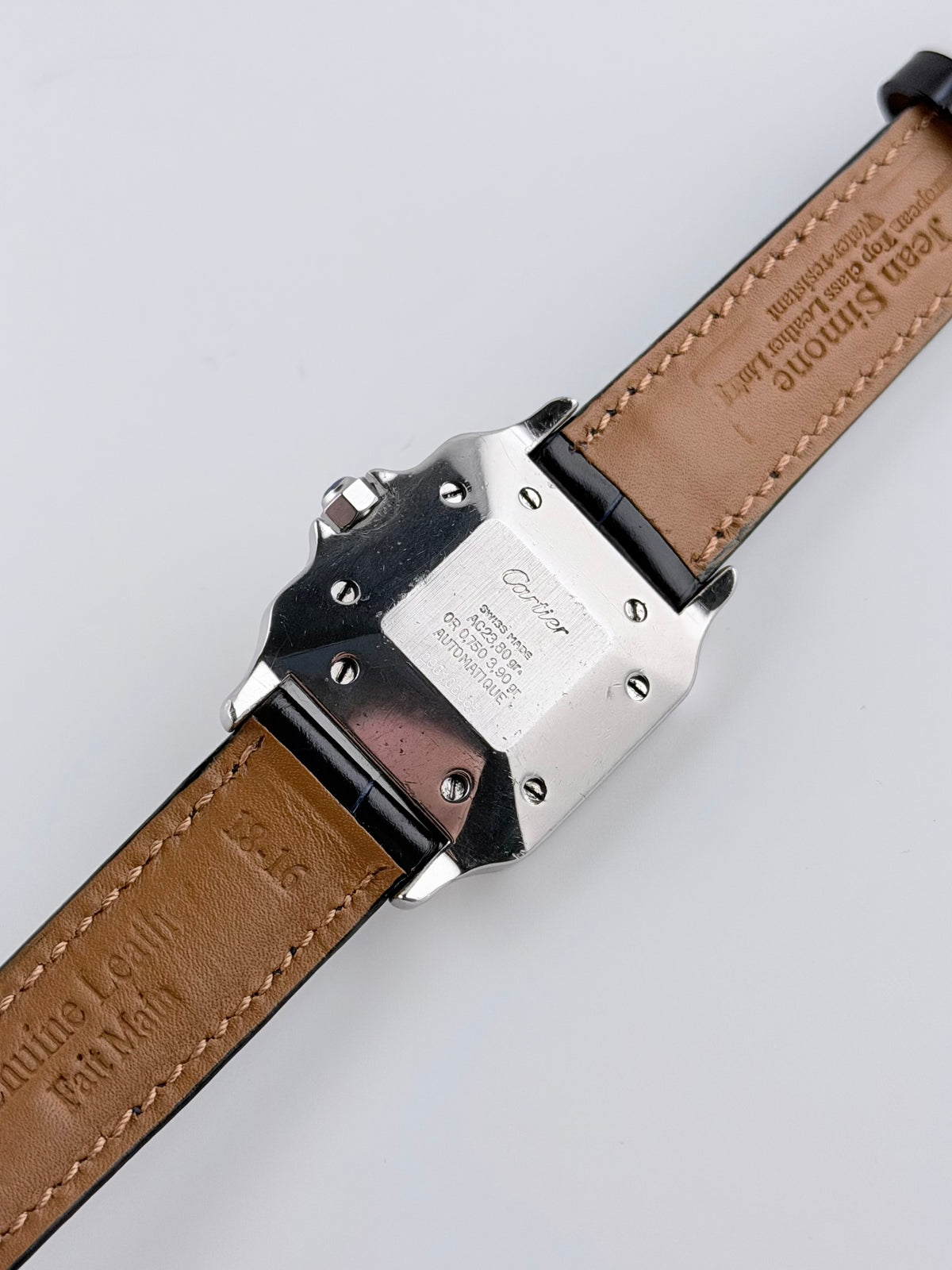 Cartier Santos Carree Automatic Date - Bi Metal - 2961