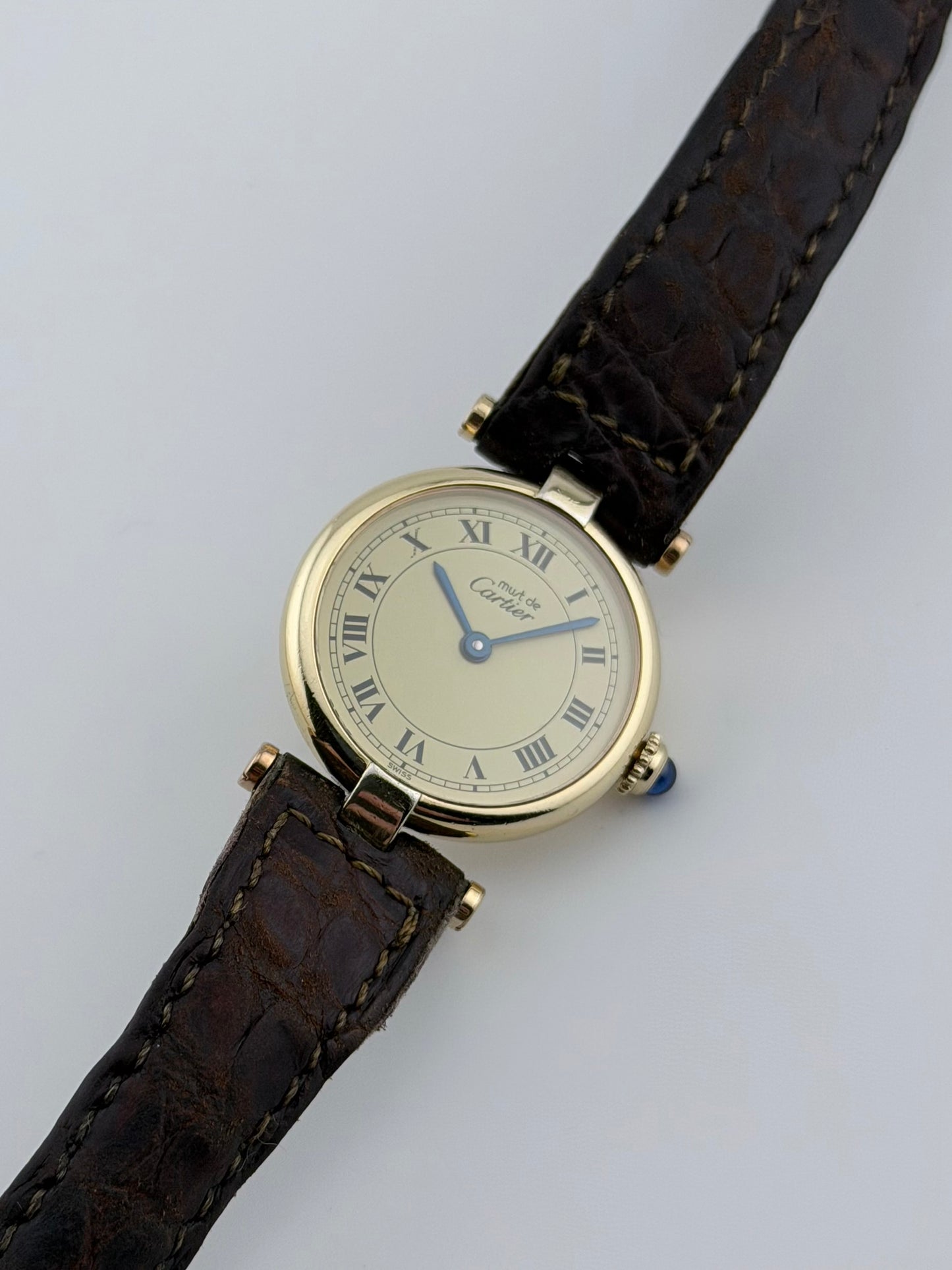 Cartier must de Vendome Quartz - 590003 - Ivory Dial