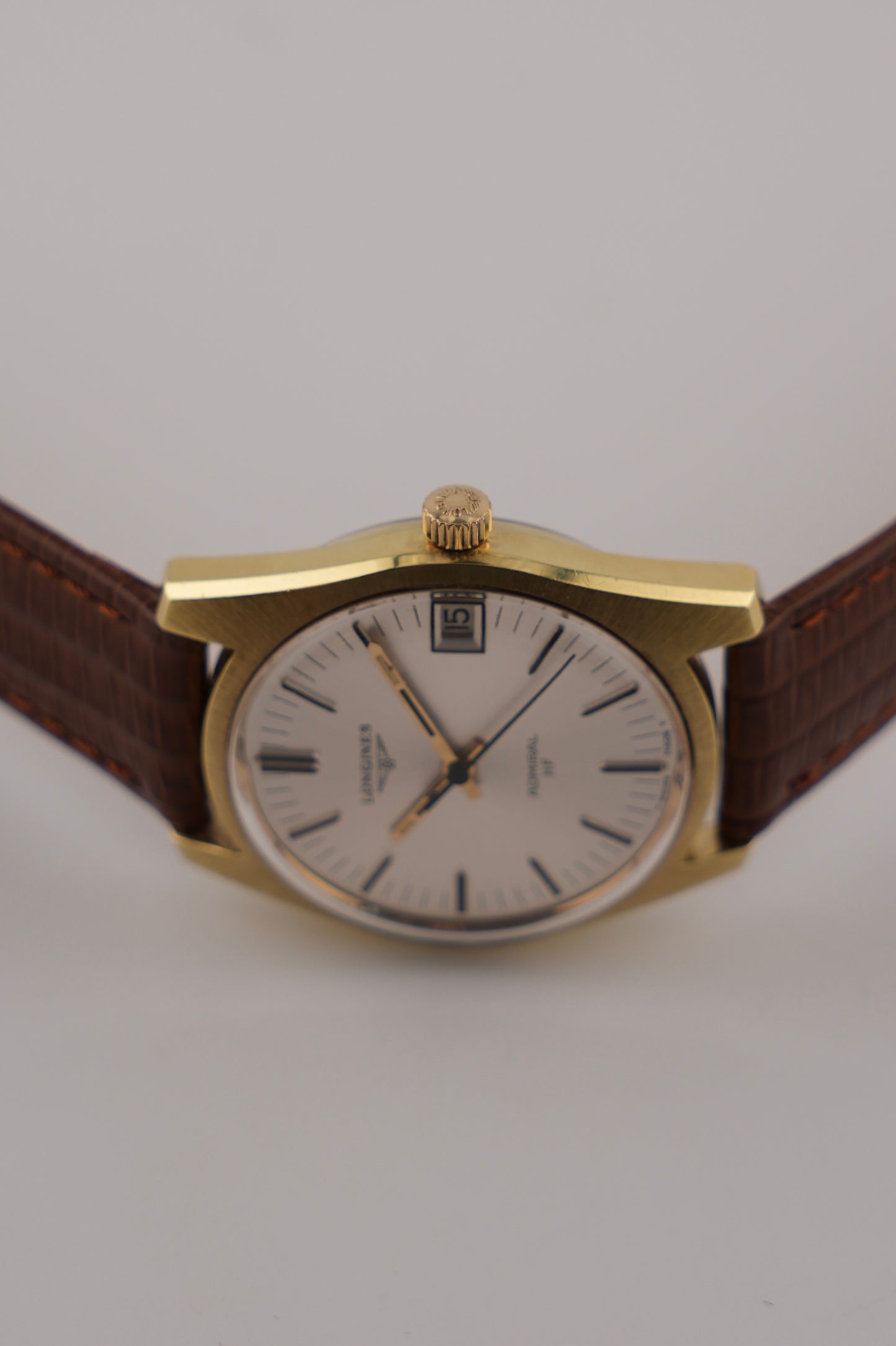 Longines Admiral HF Manual Wind - Sunburst Dial