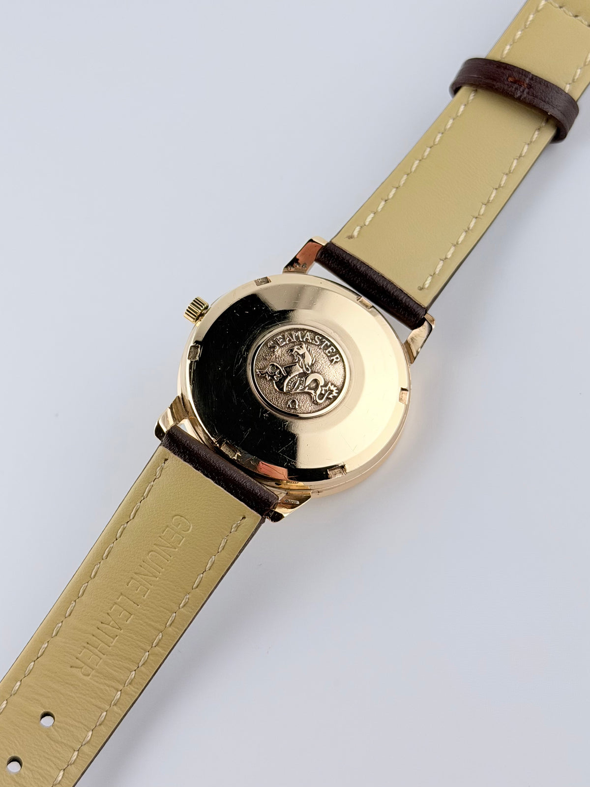 Omega Seamaster Automatic 9ct Gold - 165.003 - Box and Papers