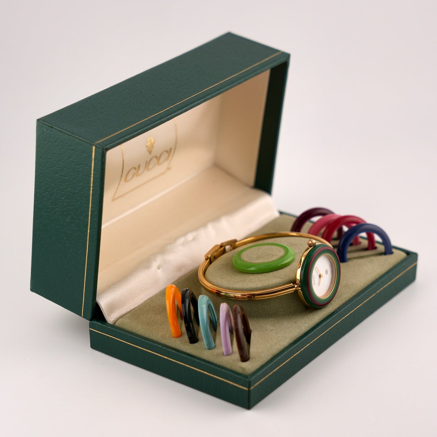 Gucci 11/12 - Change Bezel Watch - Ladies - Original Box & Papers
