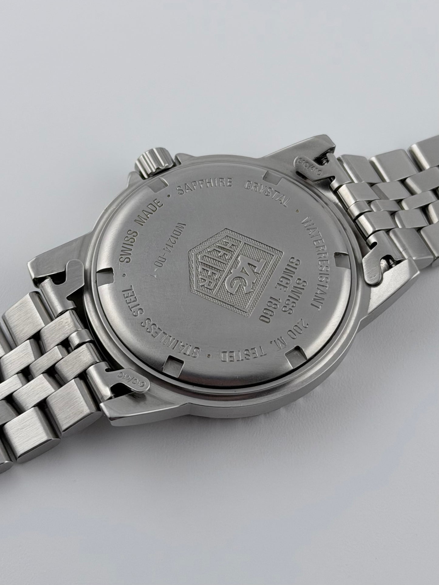 Tag Heuer Professional 200m Quartz Date - WD1214-D0-1 - Blue