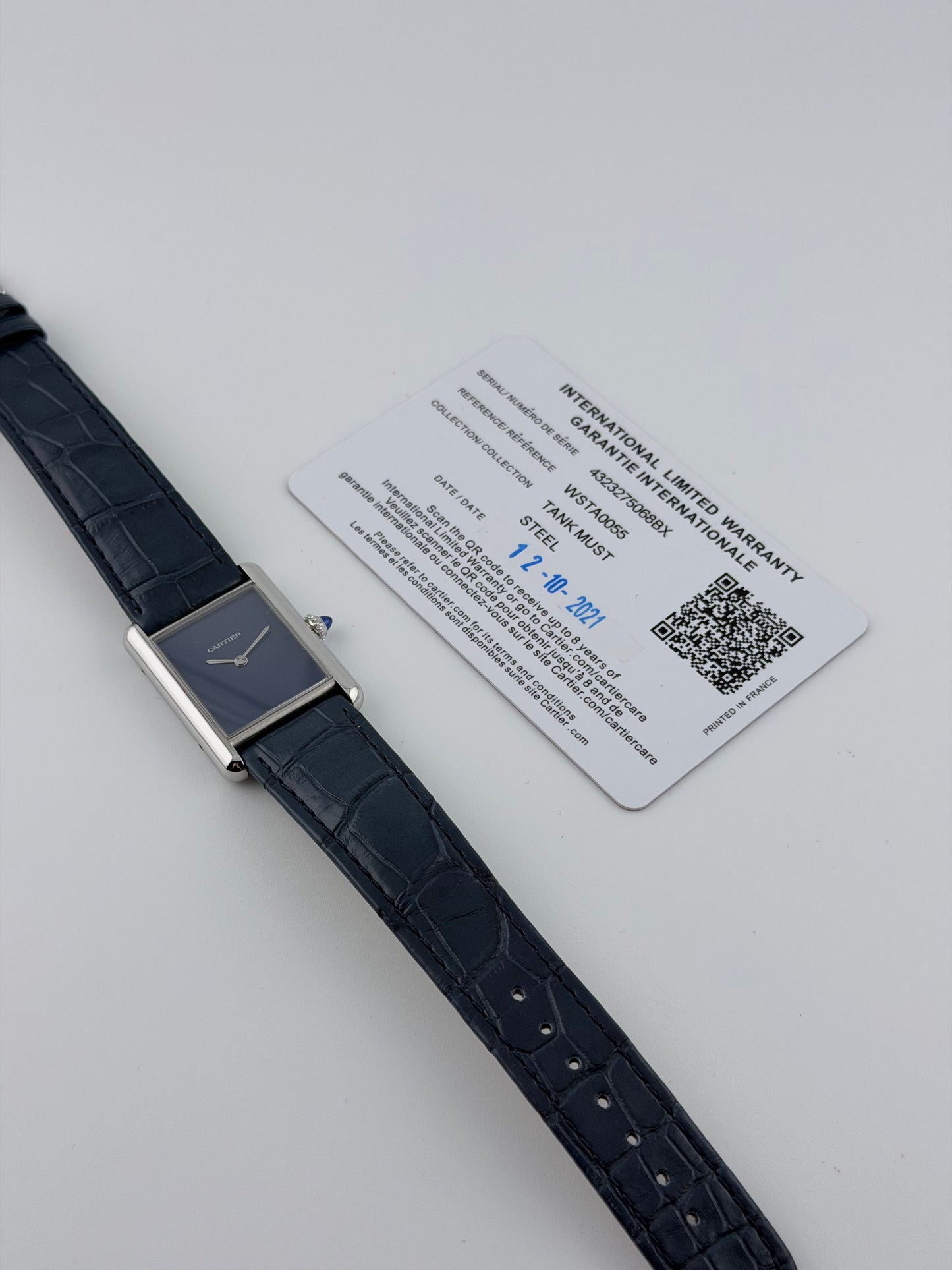 Cartier Tank Must Quartz 2021 - Papers - 4323
