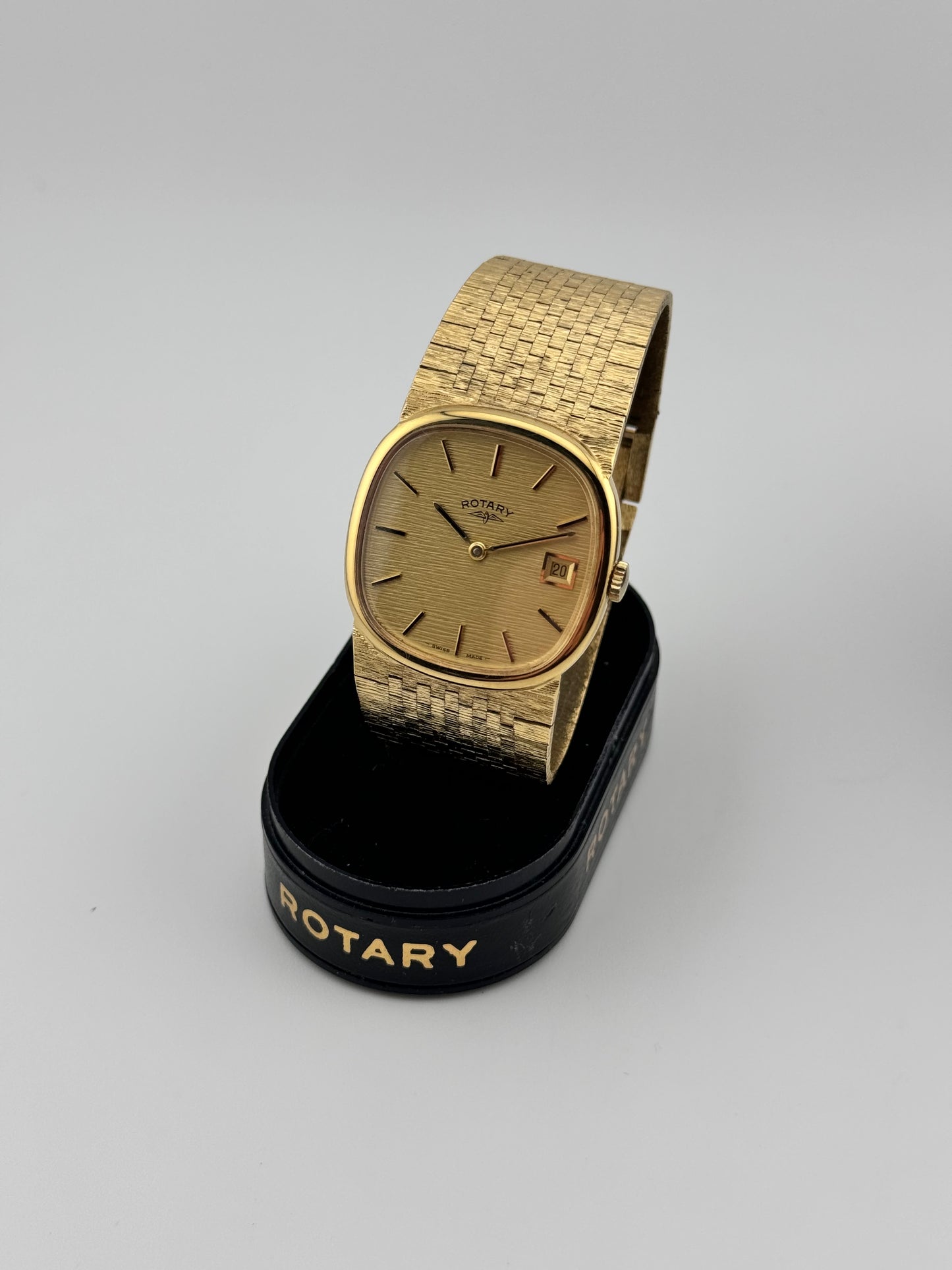 Rotary Manual Wind Date - Rare Bracelet Watch - OG Box
