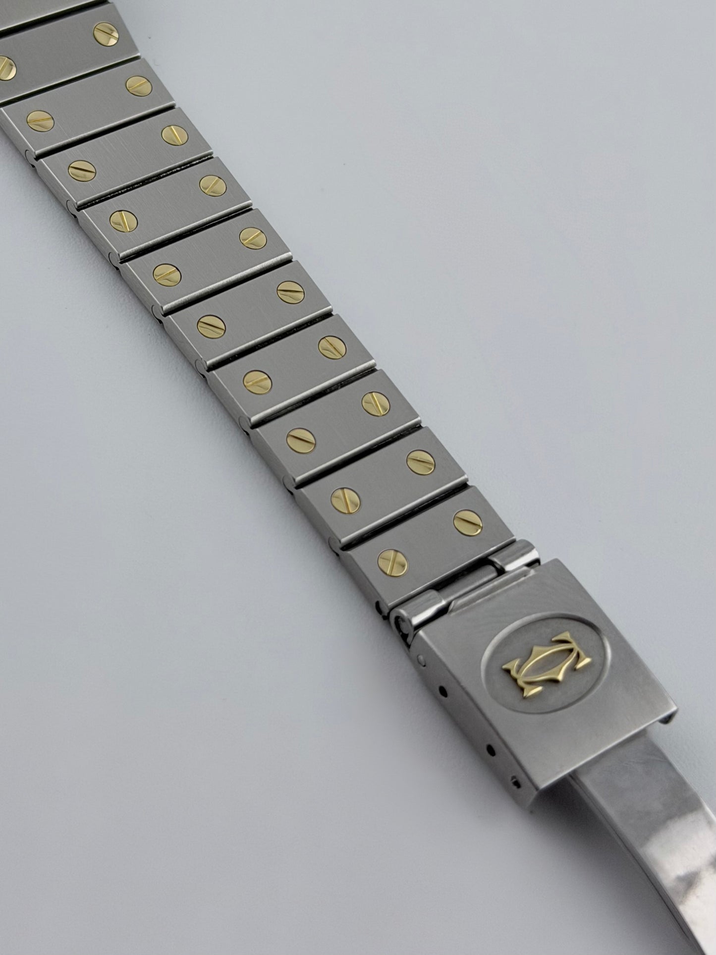 Cartier Santos Octagon Automatic Date - 2966 - RARE! - Box and Papers!