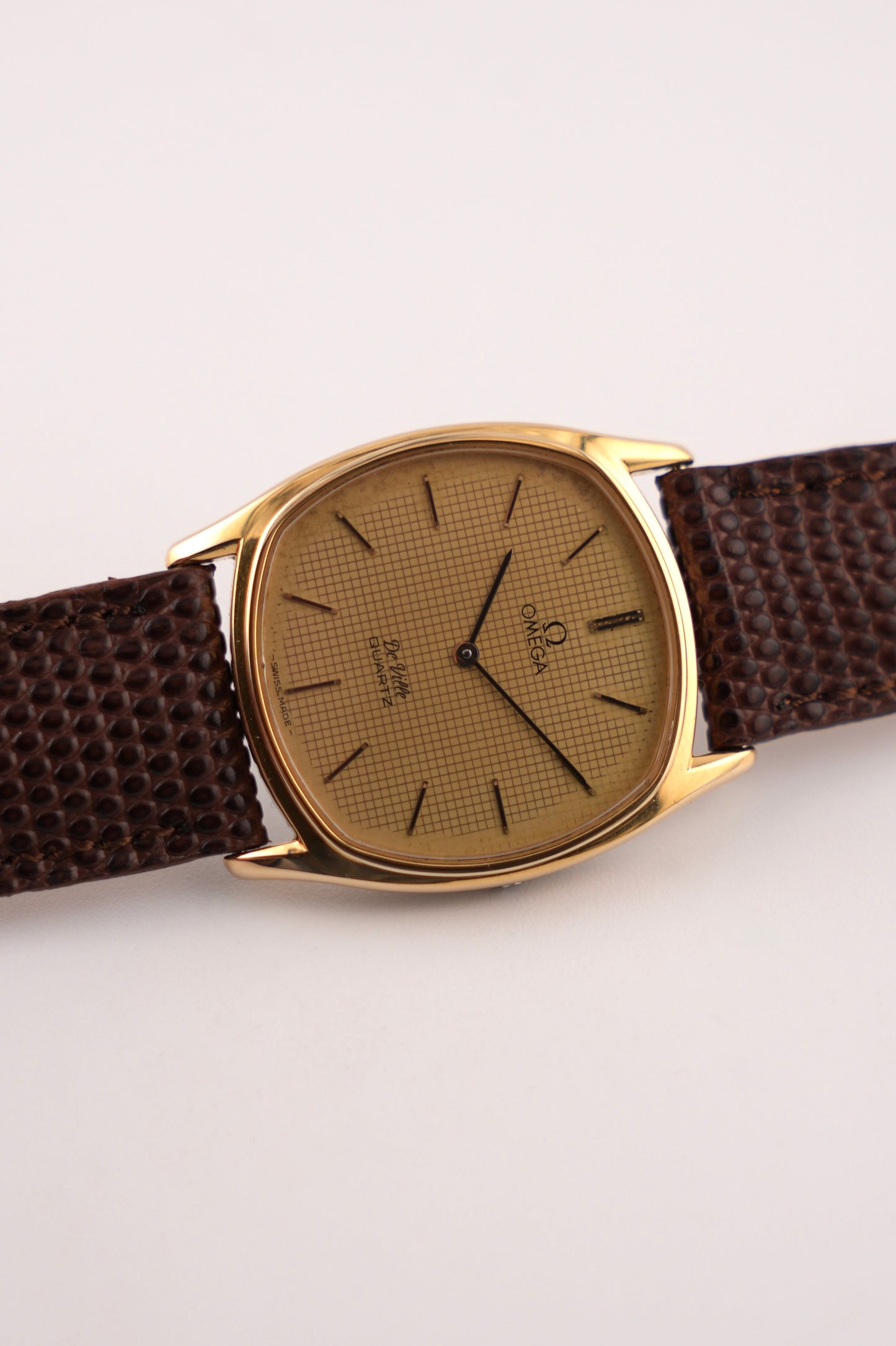 Omega De Ville Quartz - 191.0099 - Printed Waffle Dial