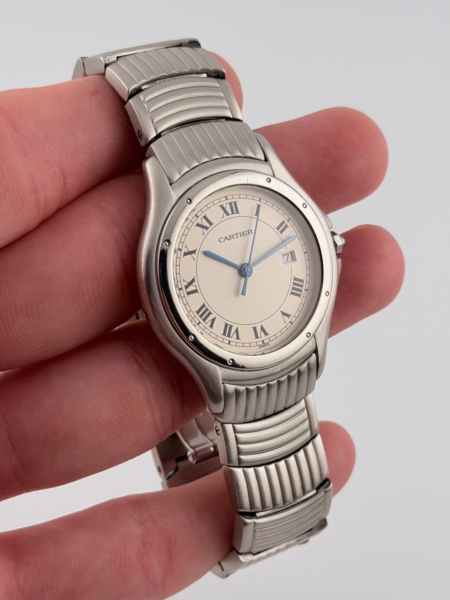 Cartier Panthere Cougar Quartz Date - 120000R