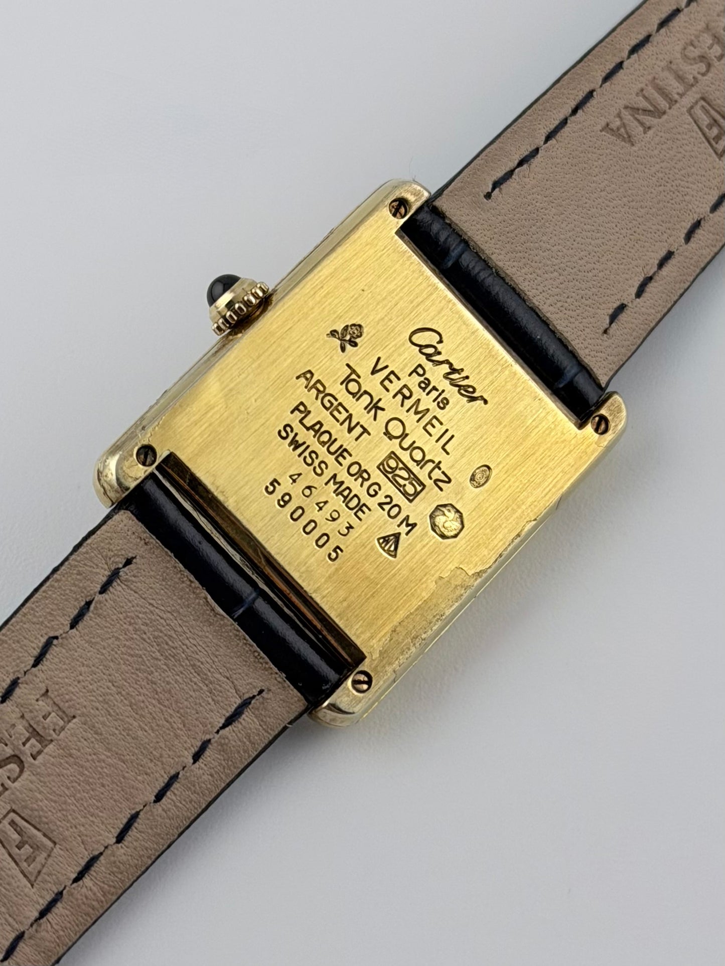 Cartier Must de Paris Tank Quartz - 590005 Trinity Dial