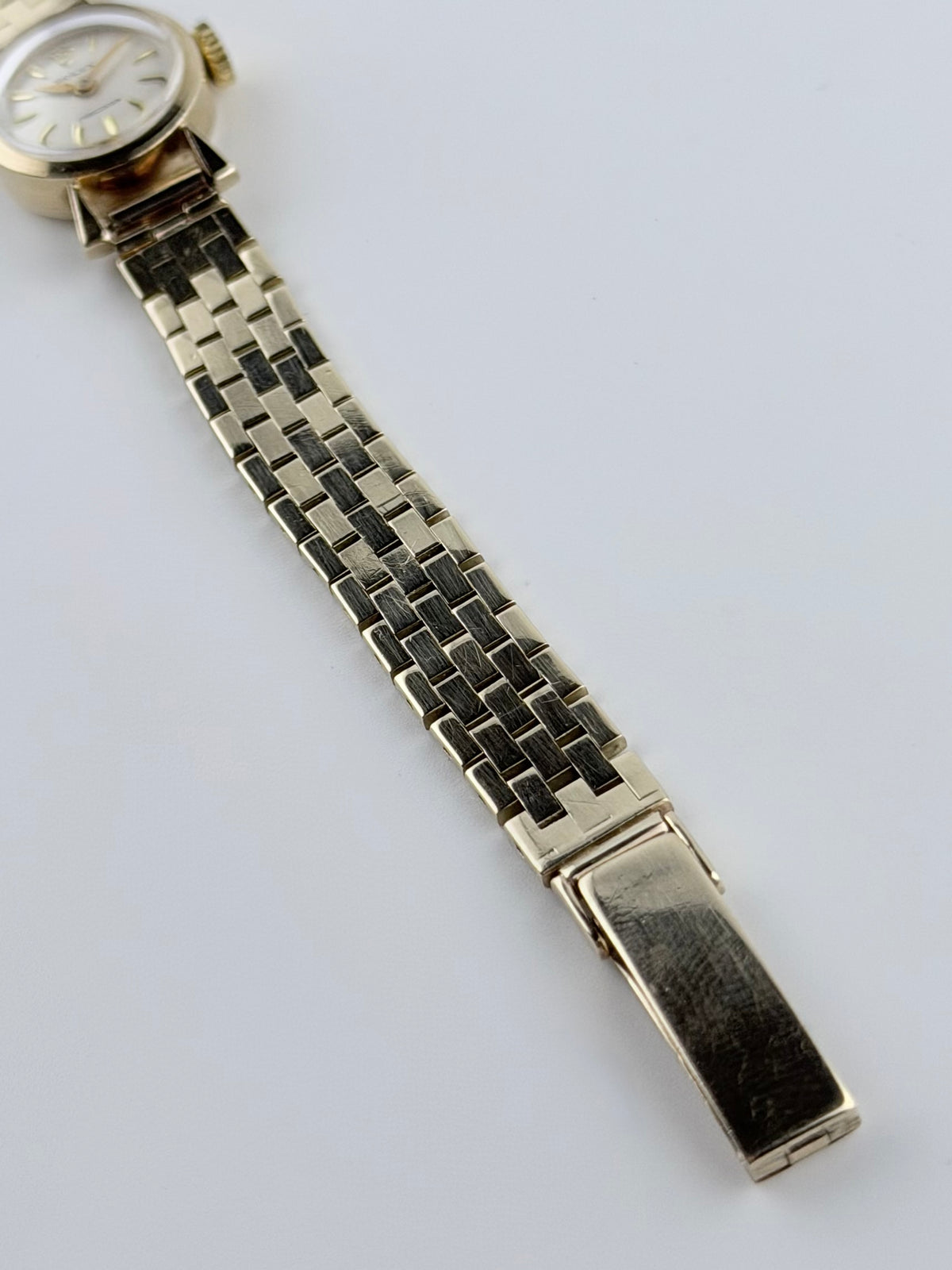 Rolex Precision Ladies Cocktail Watch Manual Wind - 1961 - Solid 9ct Gold - Gold Bracelet - Boxed