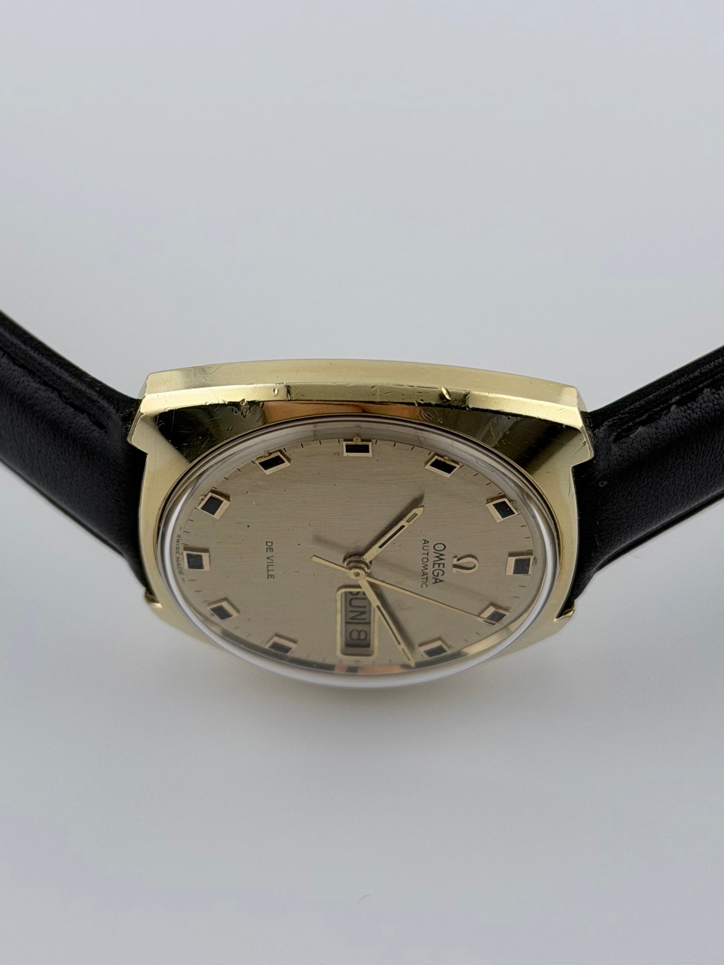 Omega DeVille Automatic Day Date 166.053