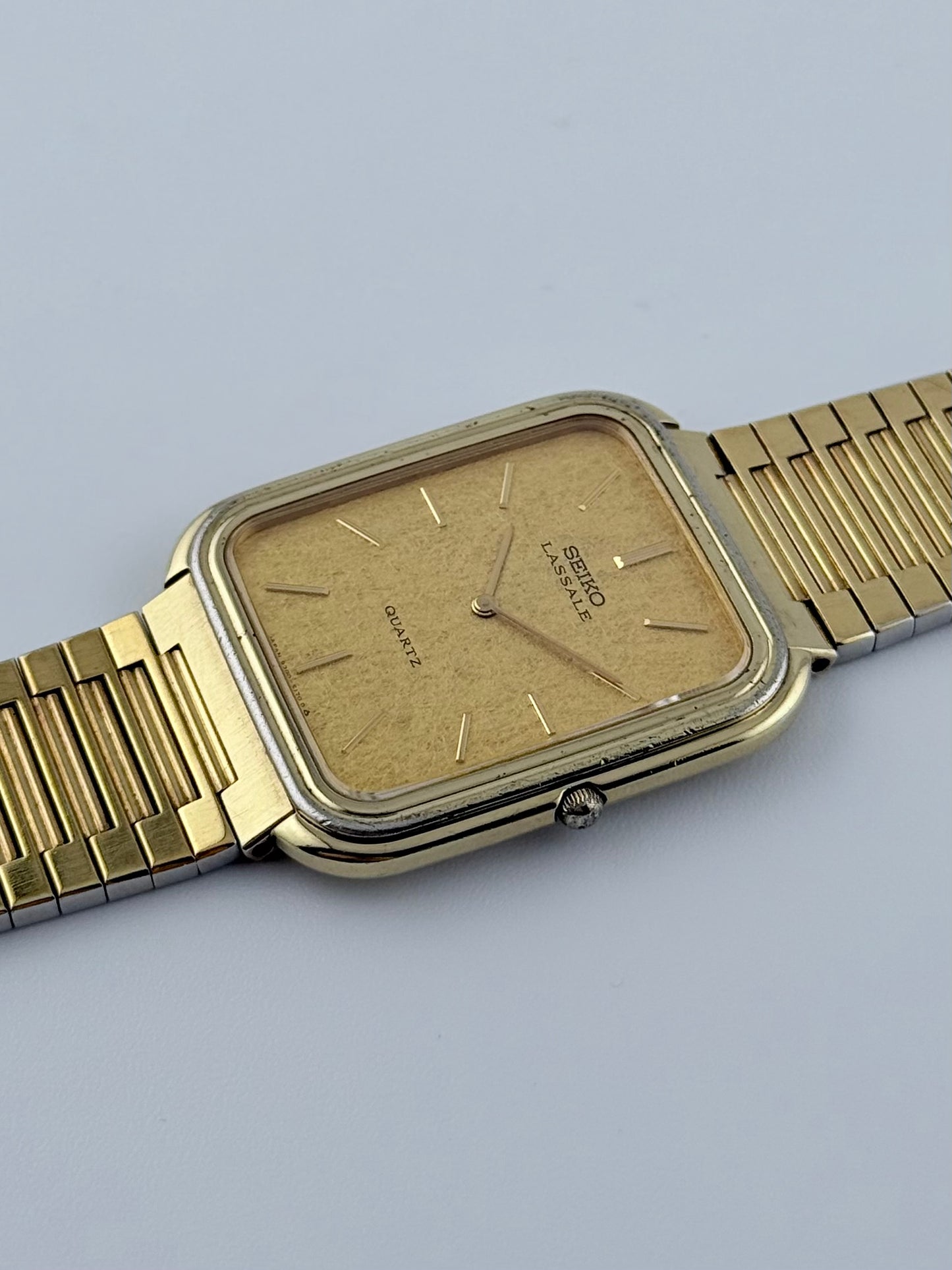 Seiko Lassale Tank Quartz 9300-5109