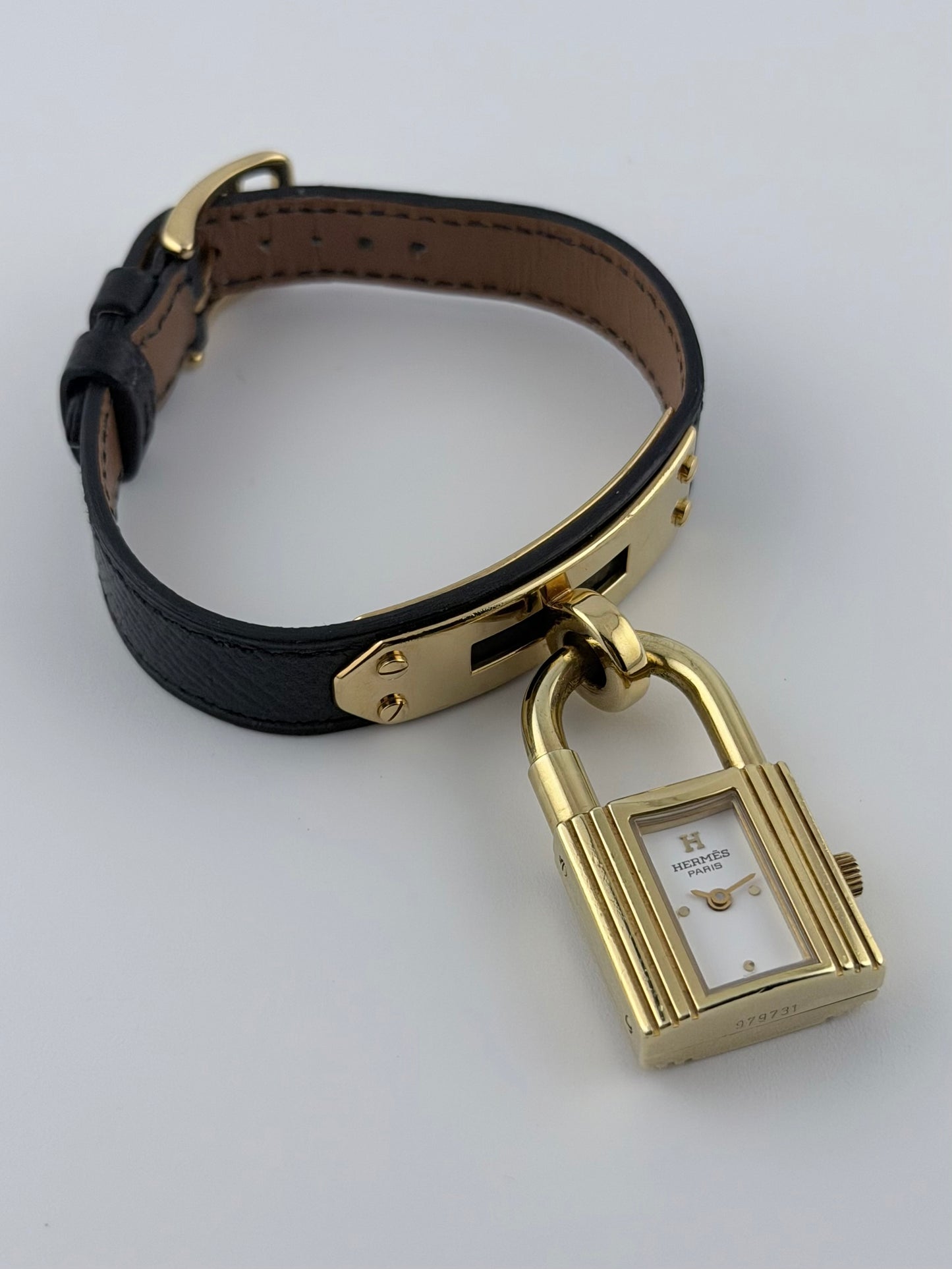 Hermes Paris Kelly Lock Watch - Ladies