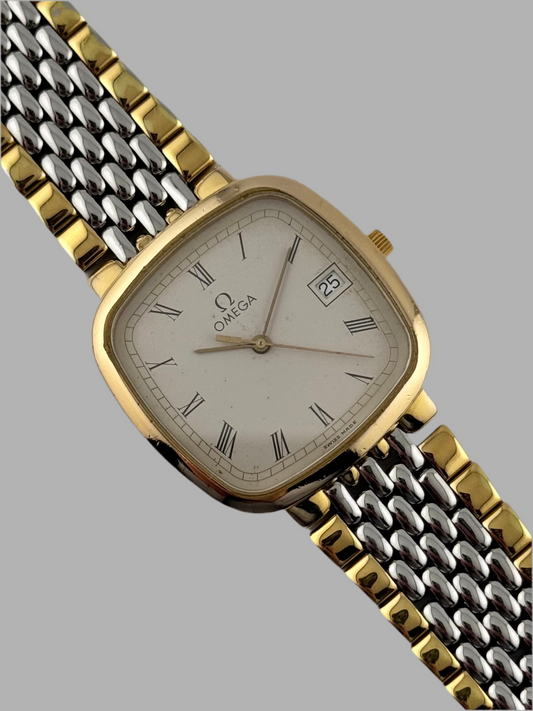 Omega De Ville Quartz Date 396.1017  - Original bracelet