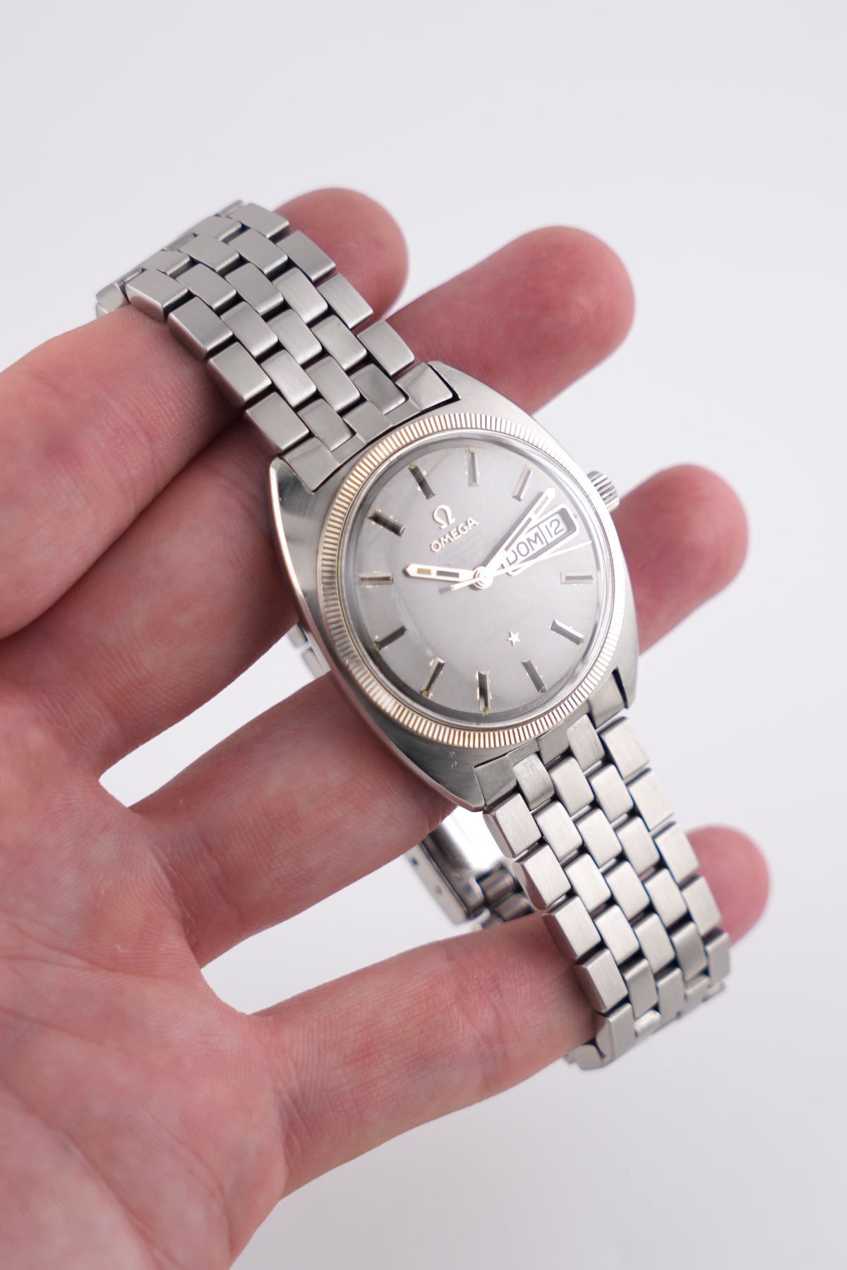 Omega Constellation Automatic Day-Date 168.029 - Rare Dark Grey Dial