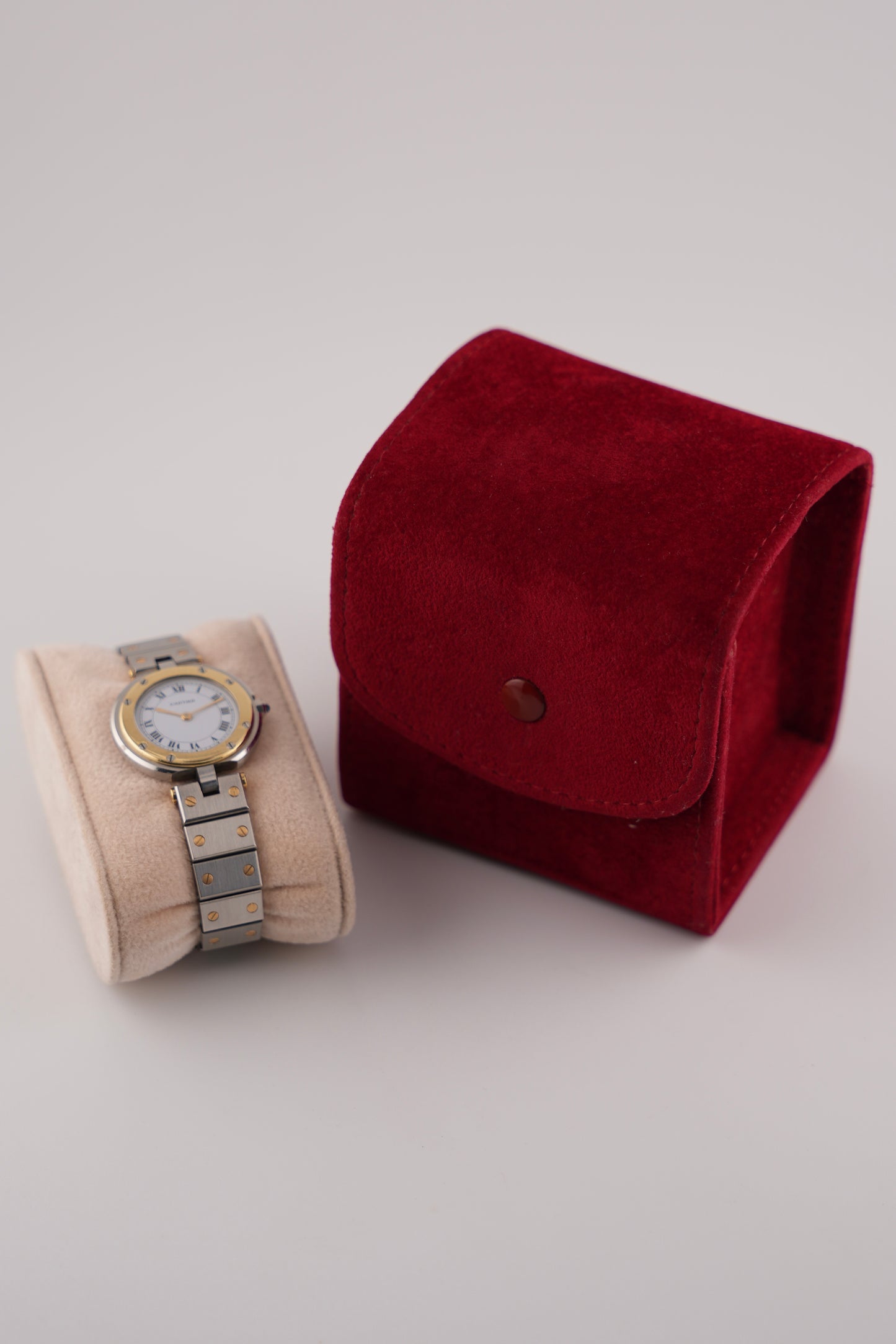 Cartier Santos Vendome Quartz - 81913 Bicolour - Mid-size Model - with Box