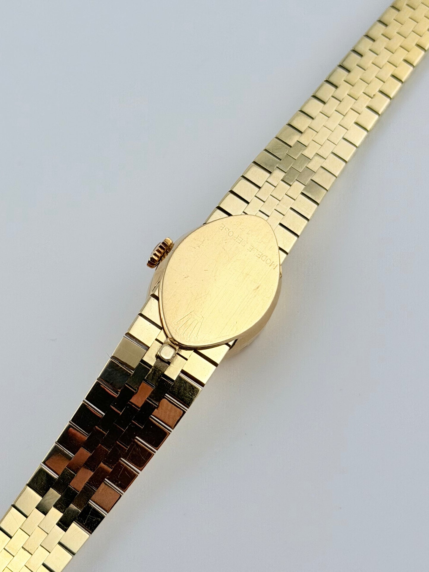Rolex Precision Chameleon Ladies Cocktail Watch Manual Wind -18ct Solid Gold- Box with Straps