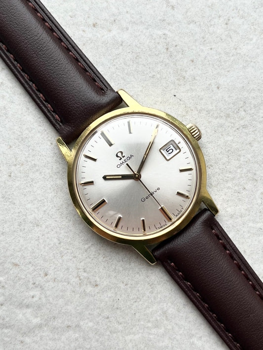 Omega Geneve Manual Wind Date 136.070