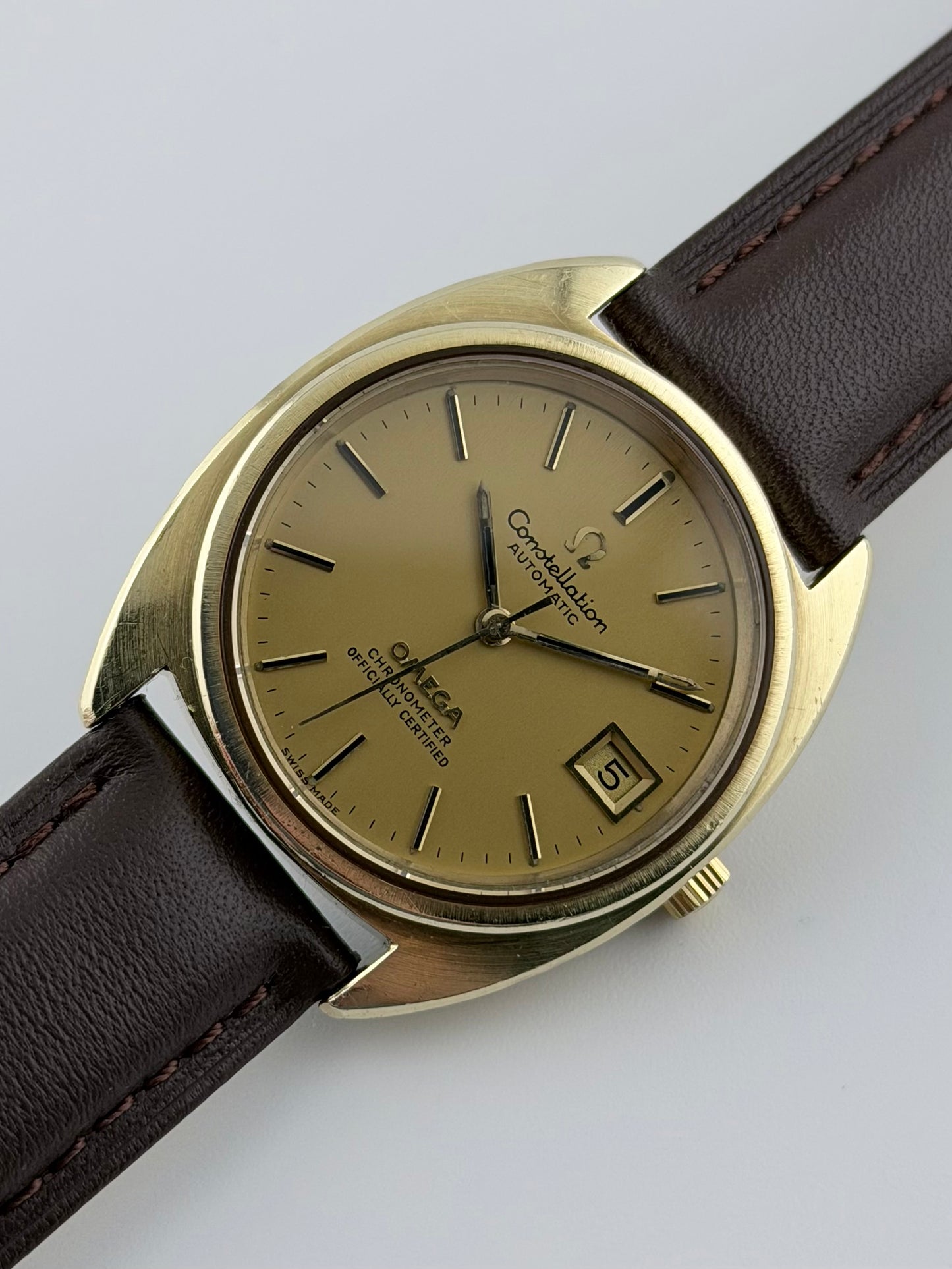 Omega Constellation Chronometer Automatic Date 168.0056