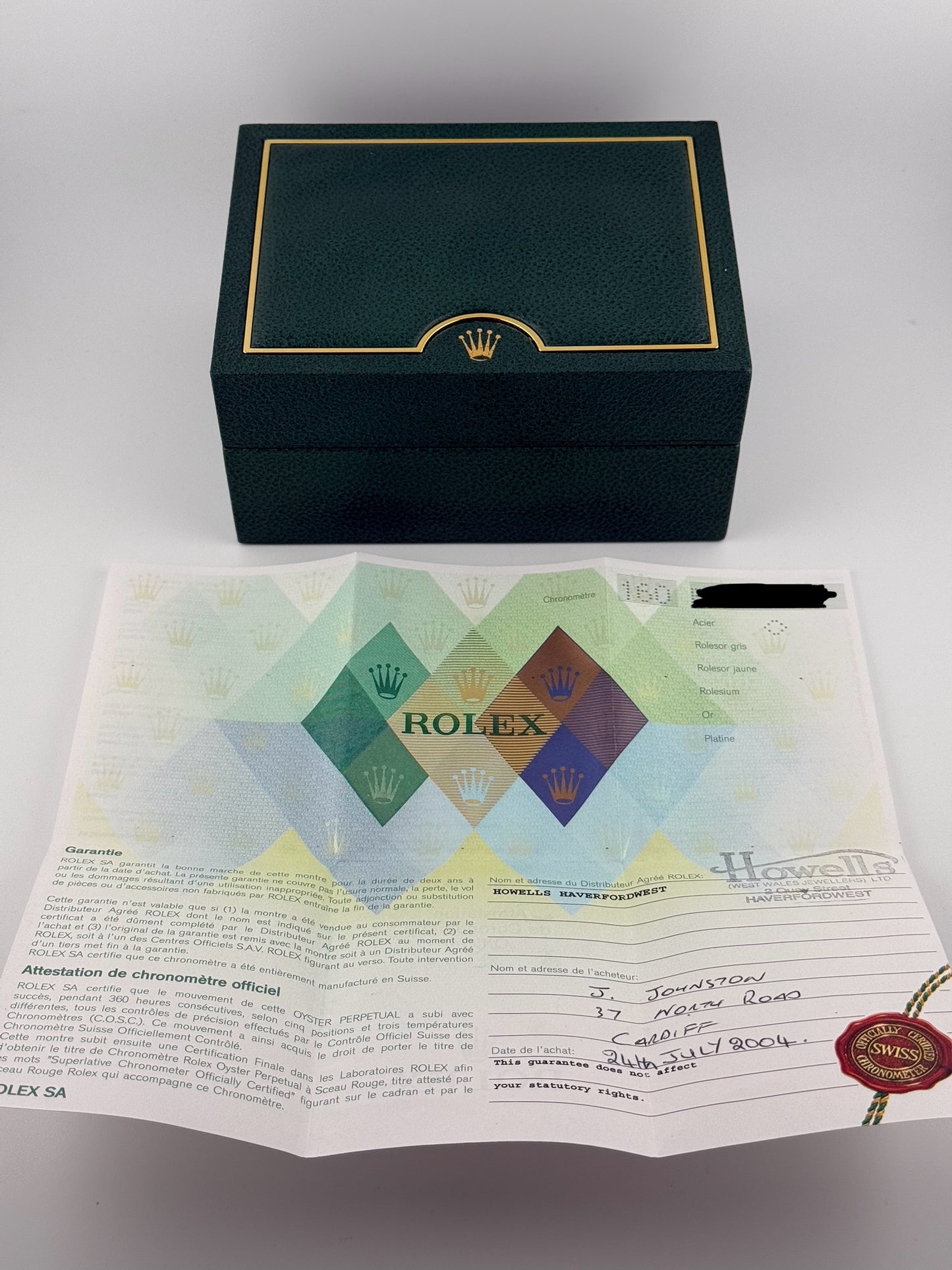 Rolex Oyster Perpetual Submariner Date - 16610 - Box and Papers - Collectors Set