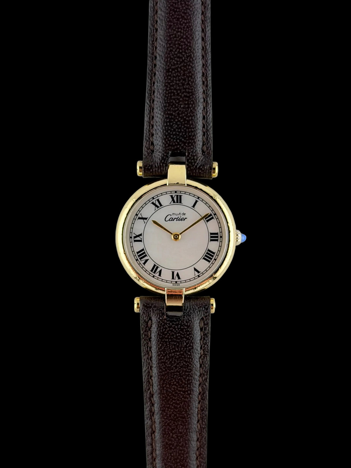 Cartier Must De Vendome Quartz 18 - Mother of Pearl Dial