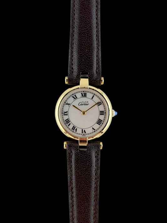 Cartier Must De Vendome Quartz 18 - Mother of Pearl Dial
