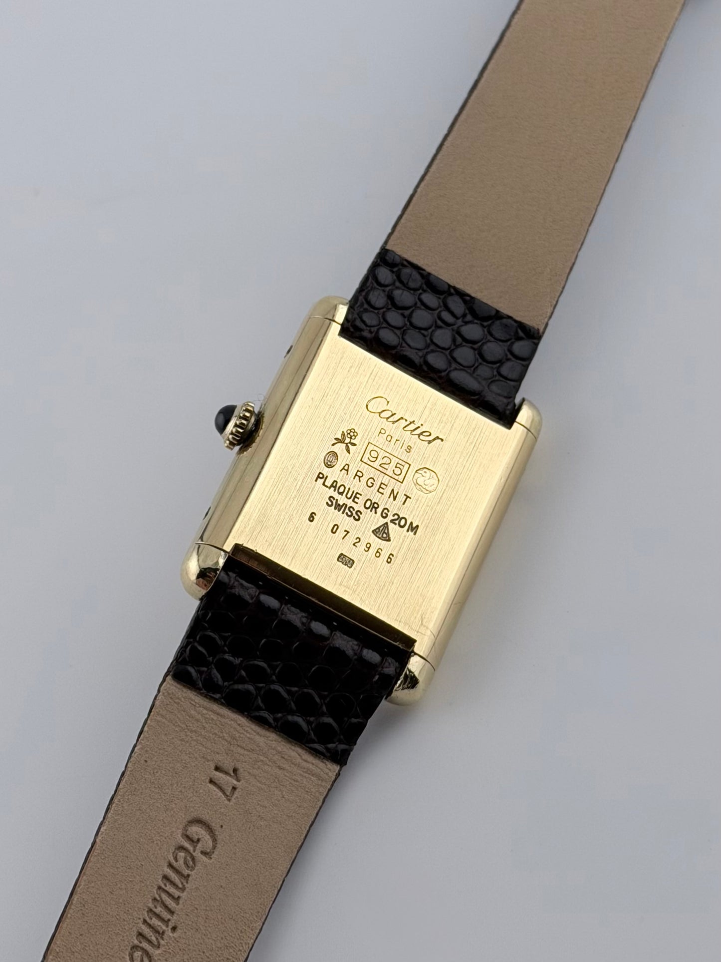 Cartier Must De Paris Tank - 6 - Manual Wind - Men’s - Ivory Dial