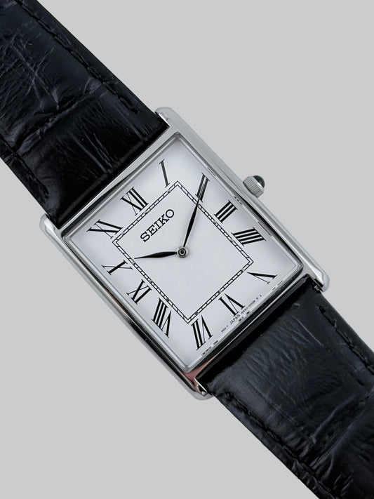 Seiko Tank Quartz - 4N30-00G0 With Box and Hang Tag