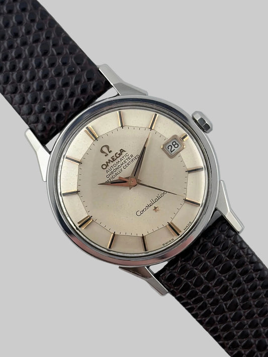 Omega Constellation Automatic Pie Pan - 168.005 - Dog Leg Lugs