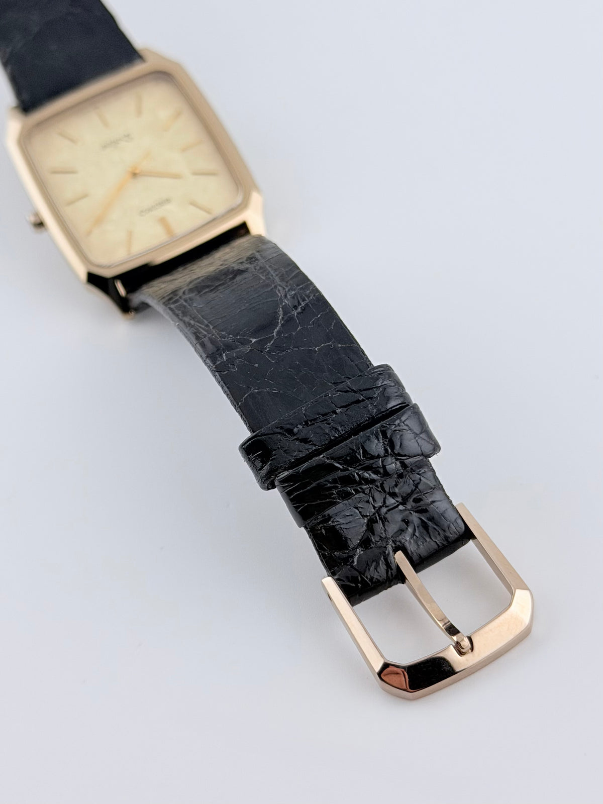 Seiko Dolce Exceline Tank Quartz Box and Papers and Tags Full Set! - 7741-5140 Near Mint!